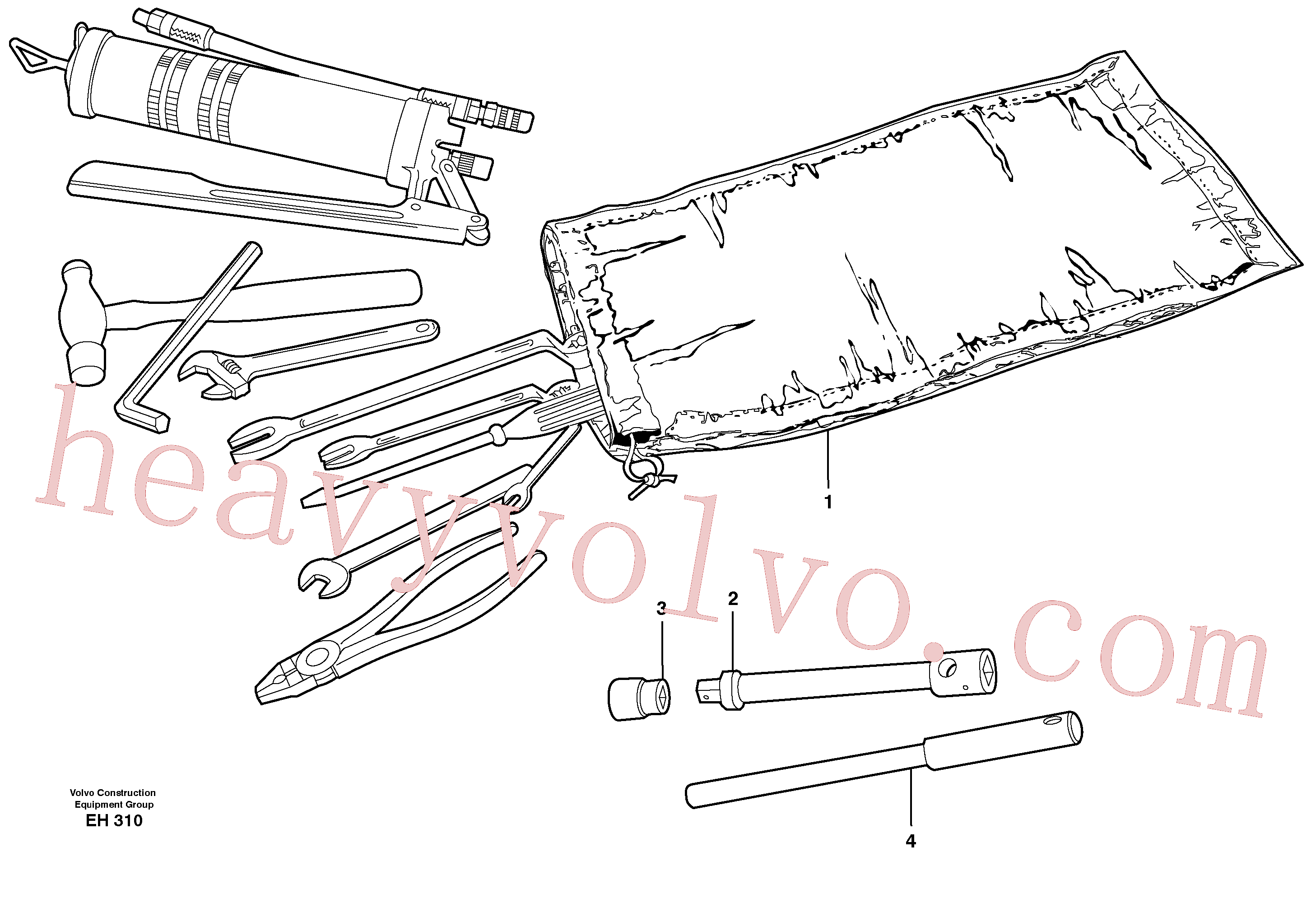 China Made VOE4854513 Handle parts for Volvo Excavator