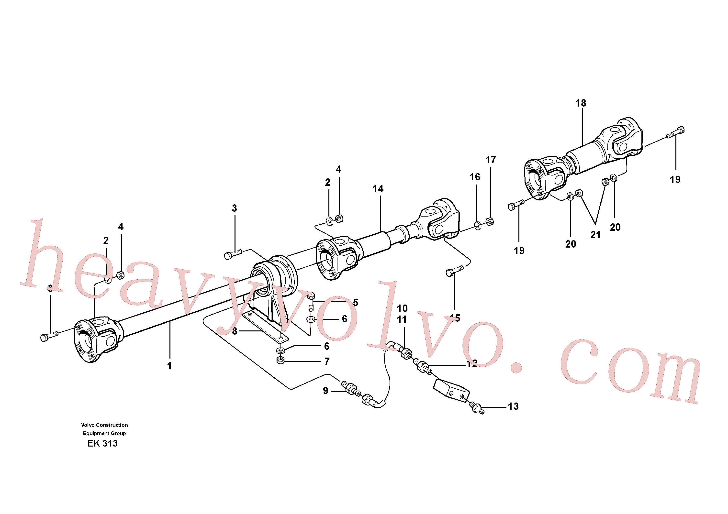 Wholesale VOE930844 Plain washer for Volvo Excavator