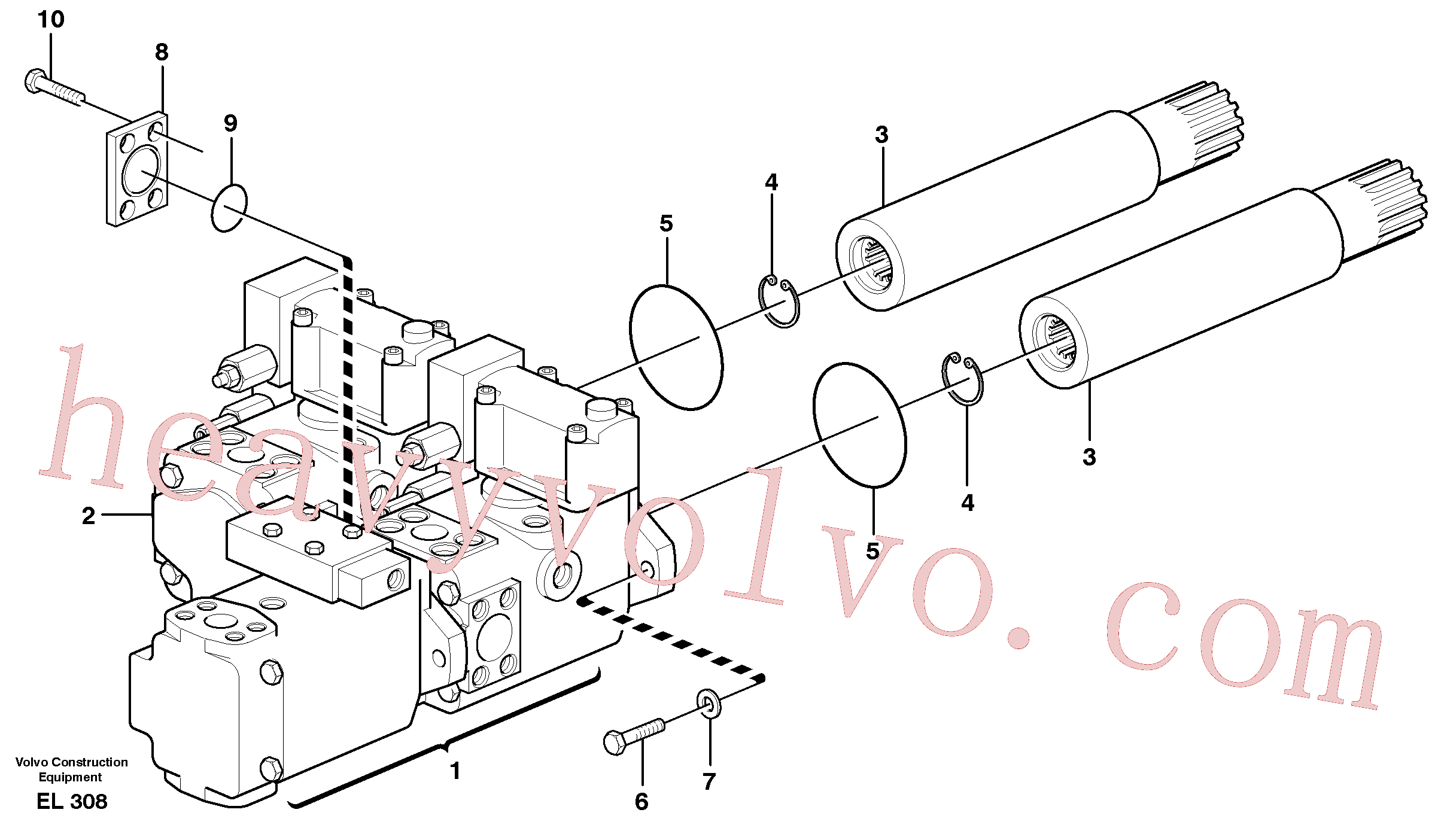 Volvo Assembly VOE925096 O-ring for sale