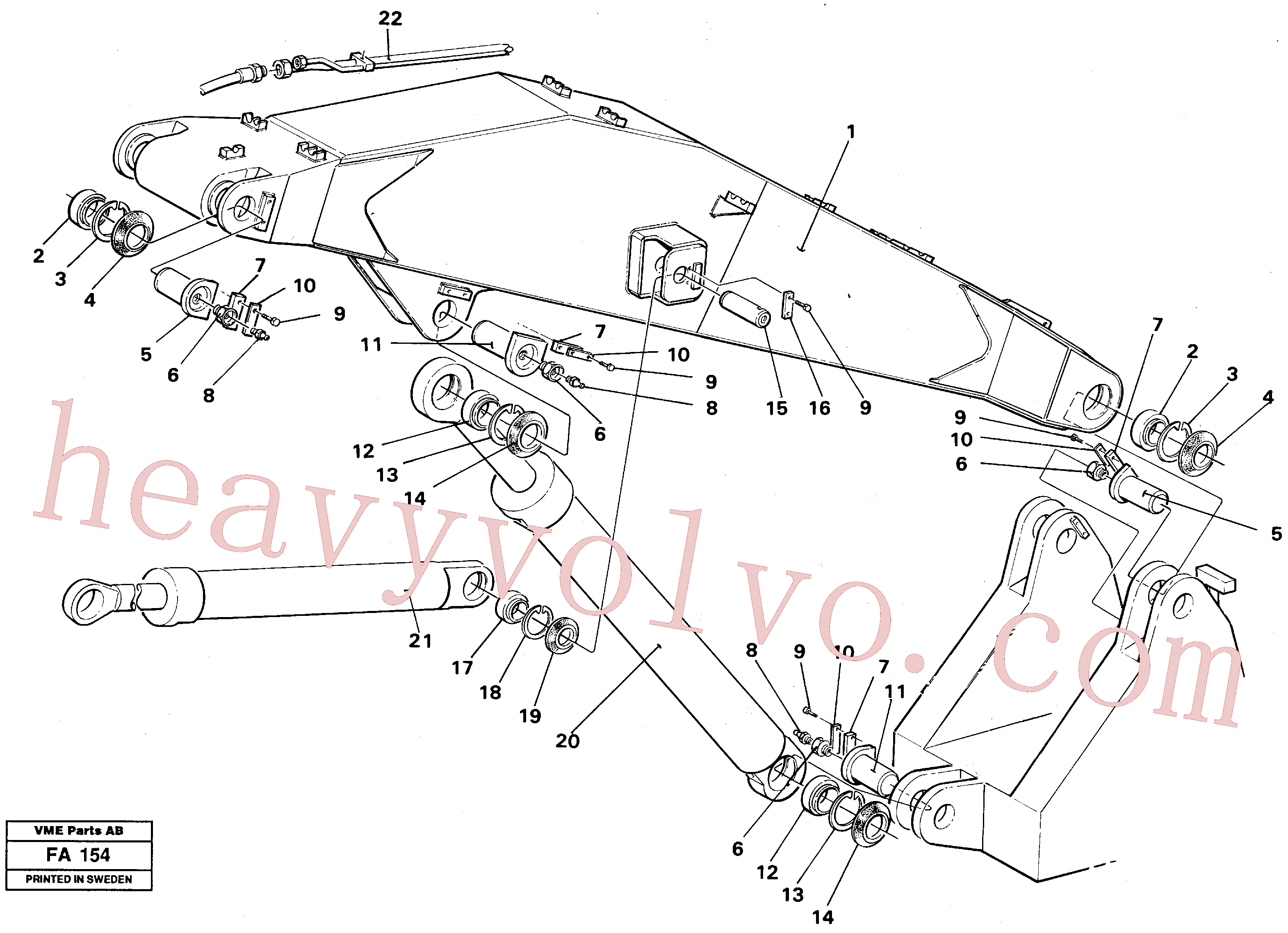VOE14041917 Sealing ring for Volvo Excavator Parts
