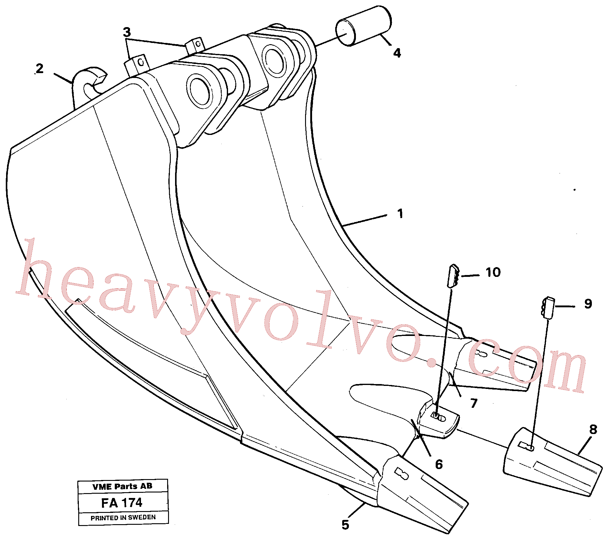 Volvo VOE14026418 Adapter aftermarket part for sale