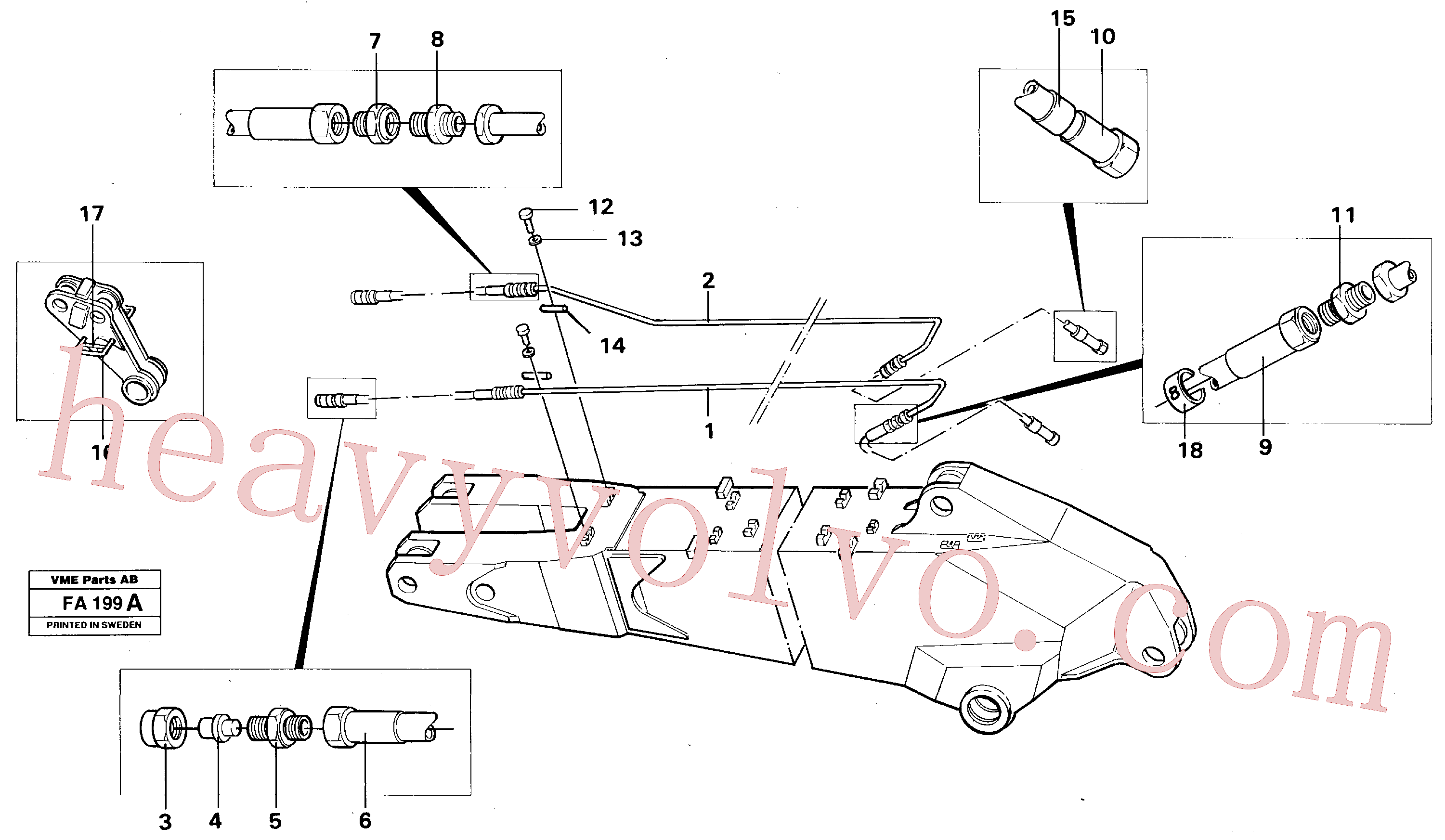 Volvo VOE14240729 Tube Assembly aftermarket part for sale
