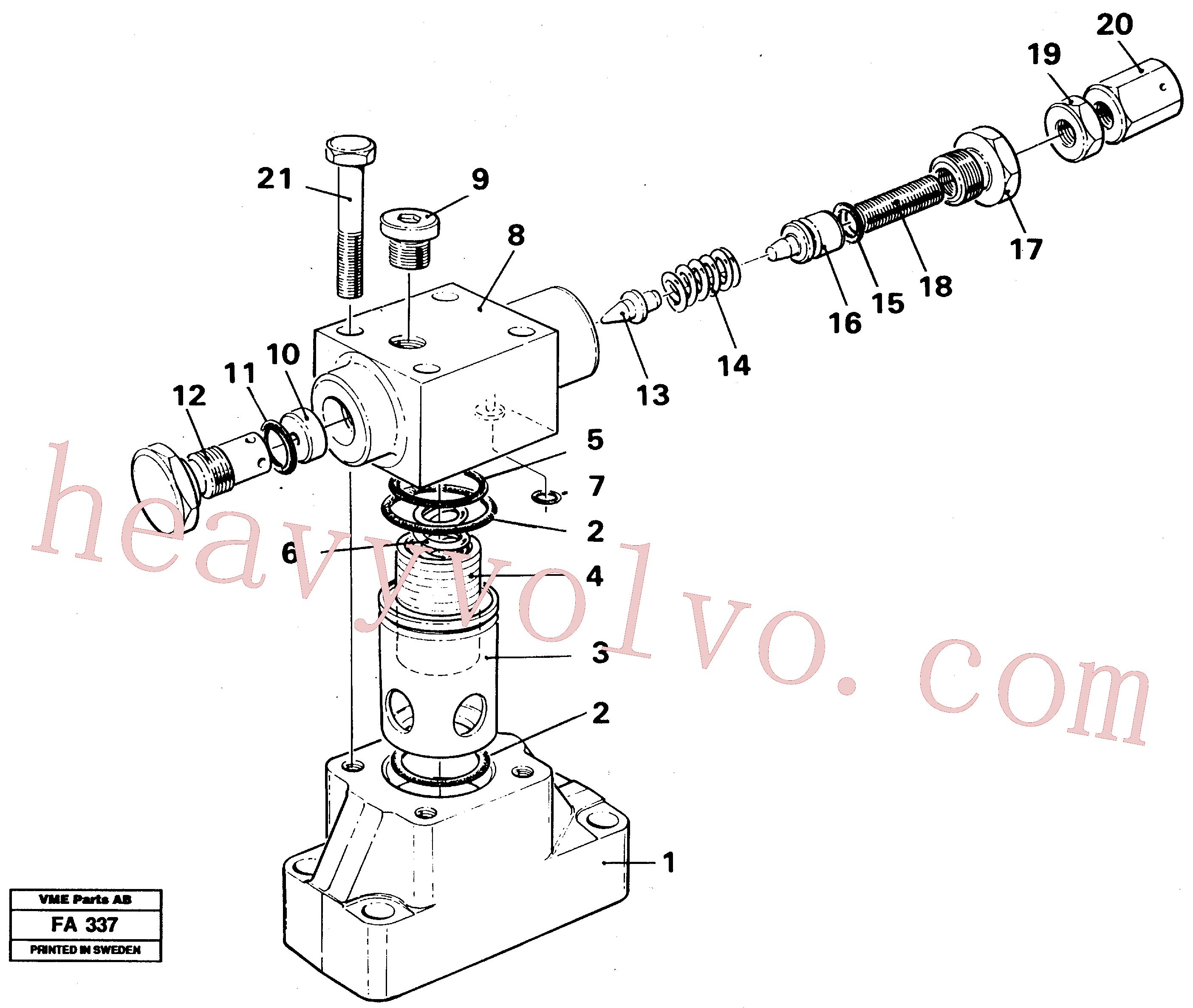 Wholesale VOE14234502 Cap nut for Volvo Excavator