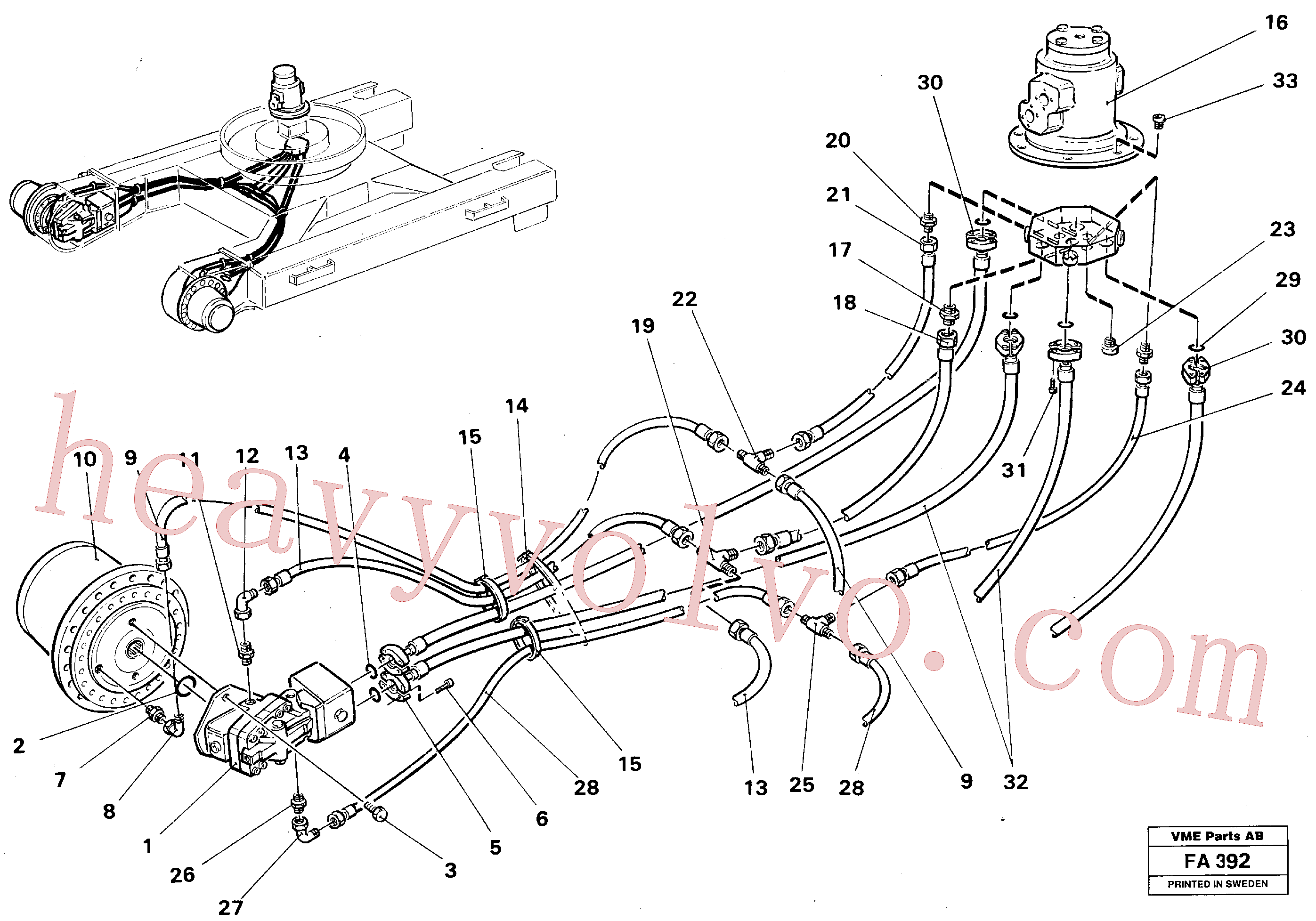 Volvo excavator part VOE14215440 O-ring for sale