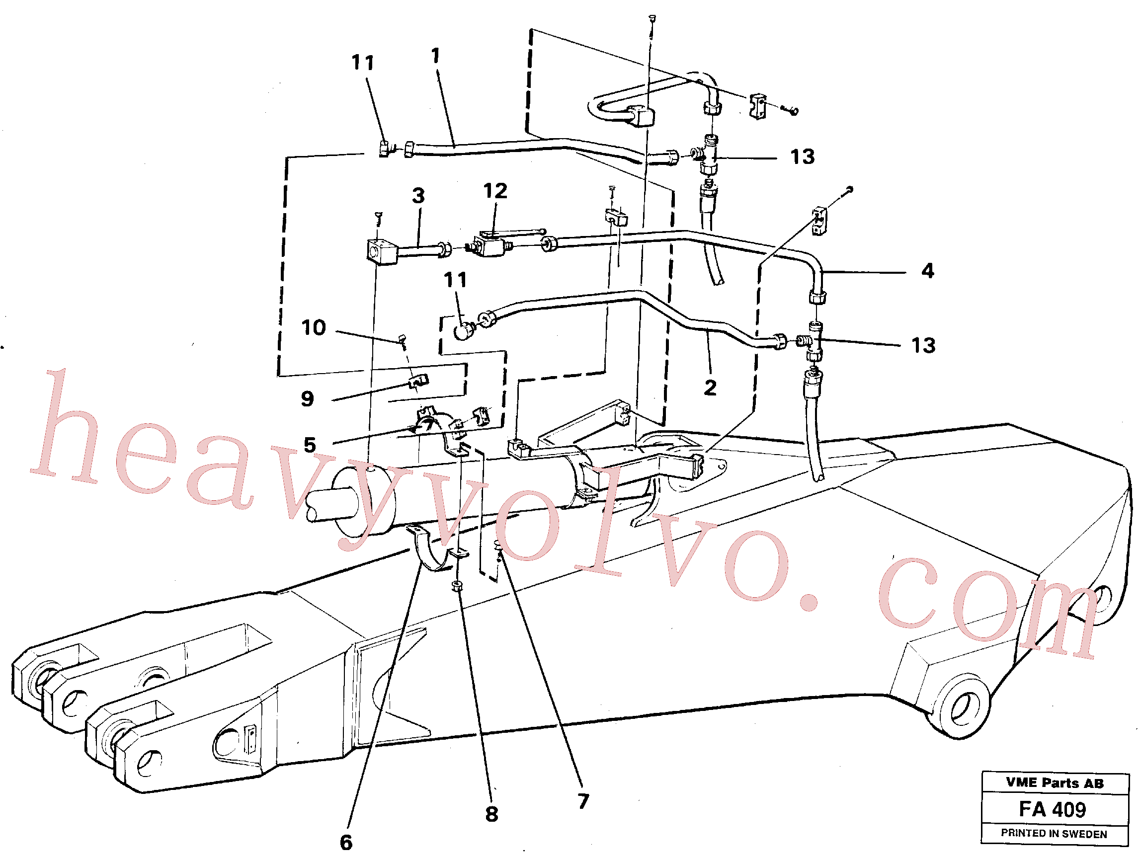 Wholesale VOE14254937 Tube Assembly for Volvo Excavator