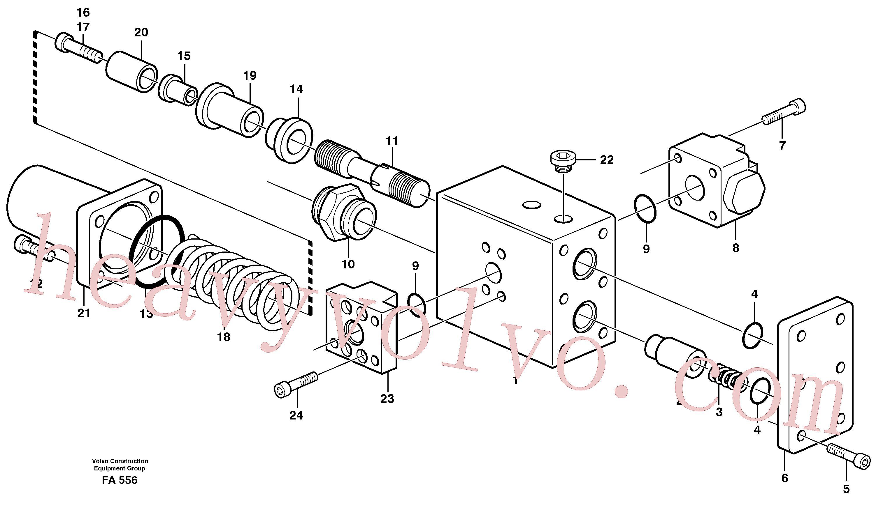 Volvo VOE14241321 Slide aftermarket part for sale