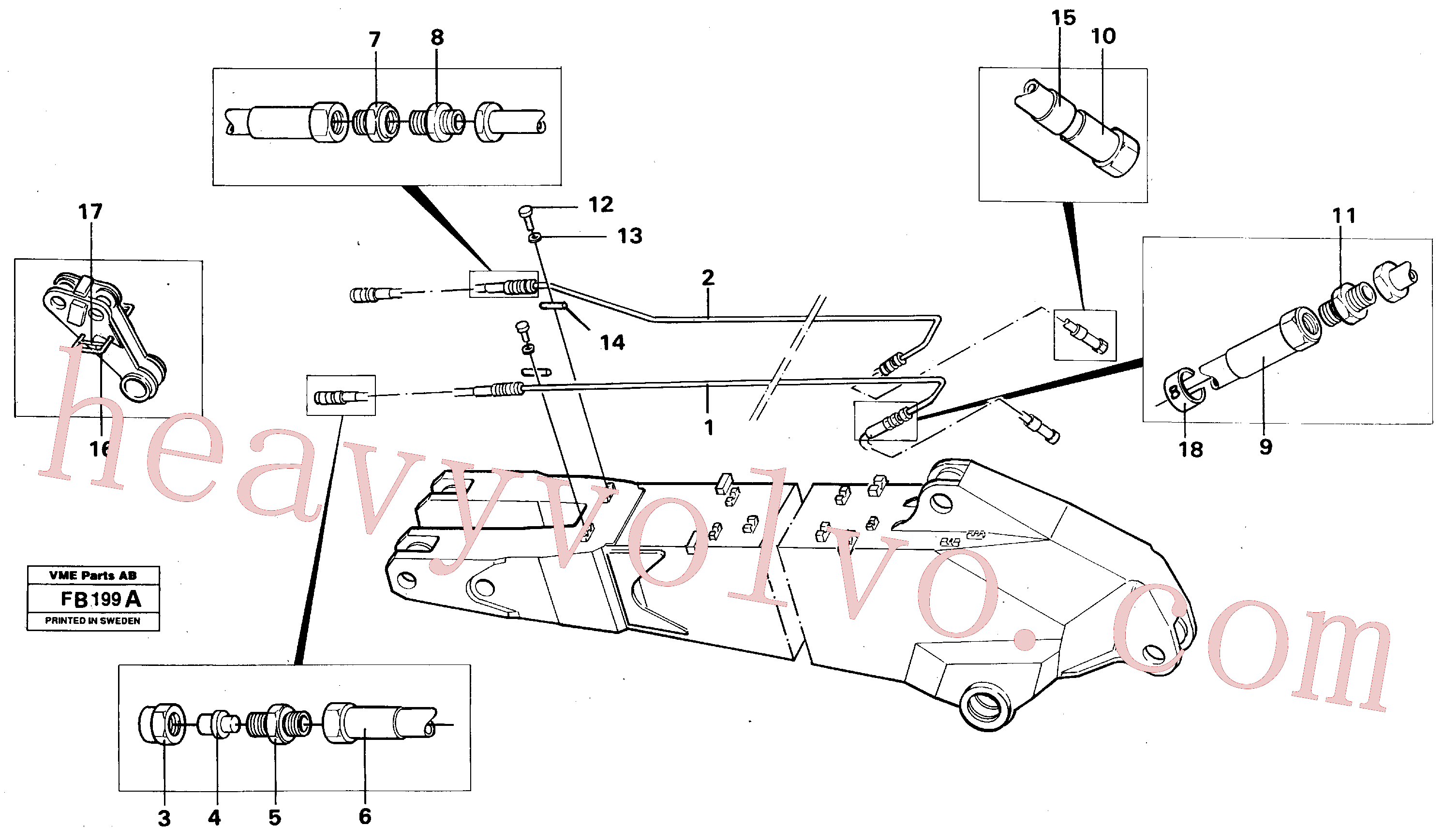Volvo VOE14240729 Tube Assembly aftermarket part for sale