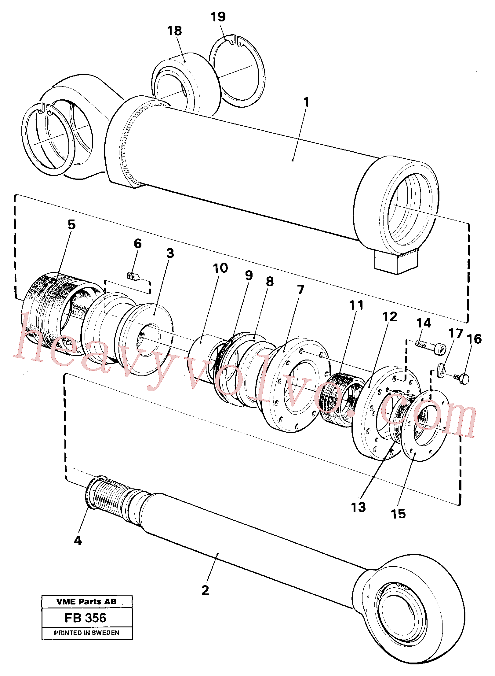 Volvo excavator part VOE960179 O-ring for sale