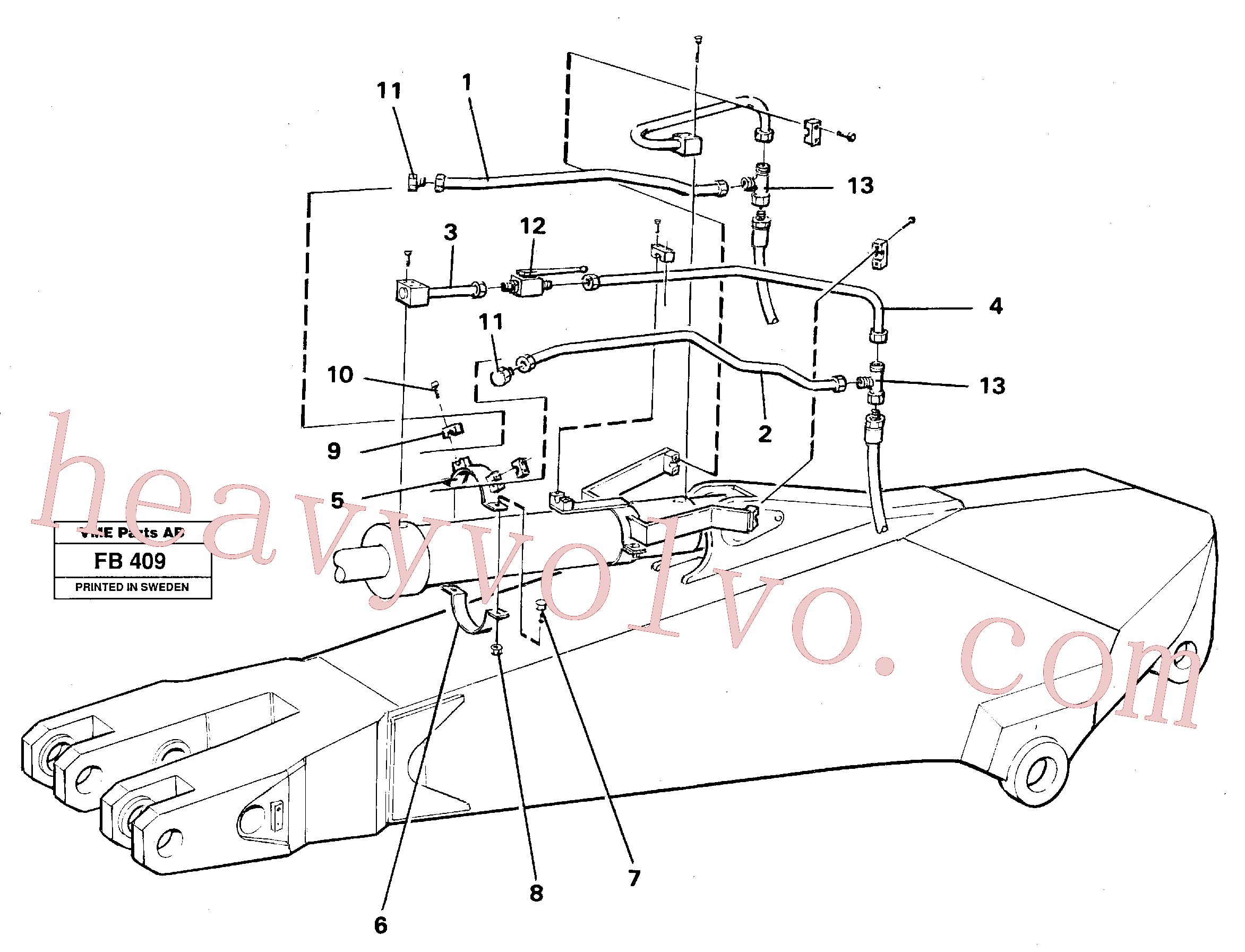 Wholesale VOE14254937 Tube Assembly for Volvo Excavator