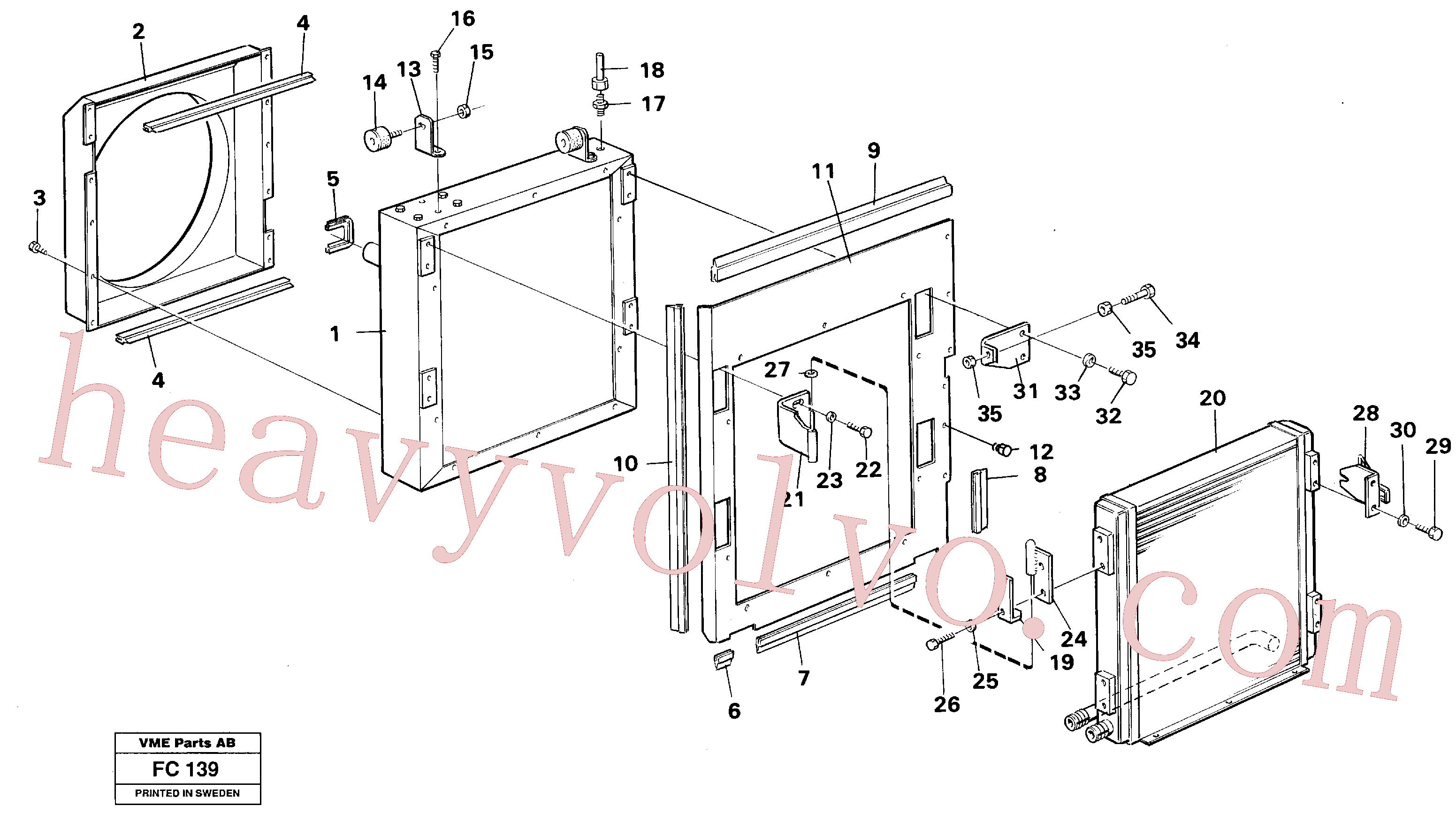 Volvo Assembly VOE14259135 Retainer for sale