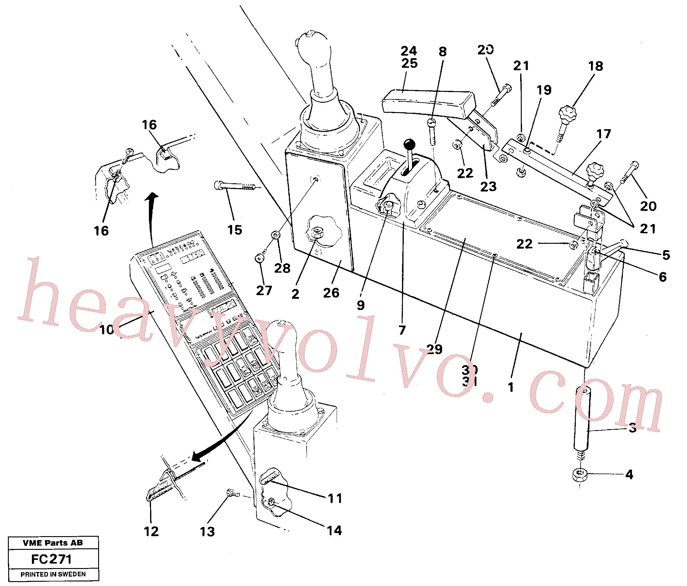 Wholesale VOE14213384 Nut for Volvo Excavator