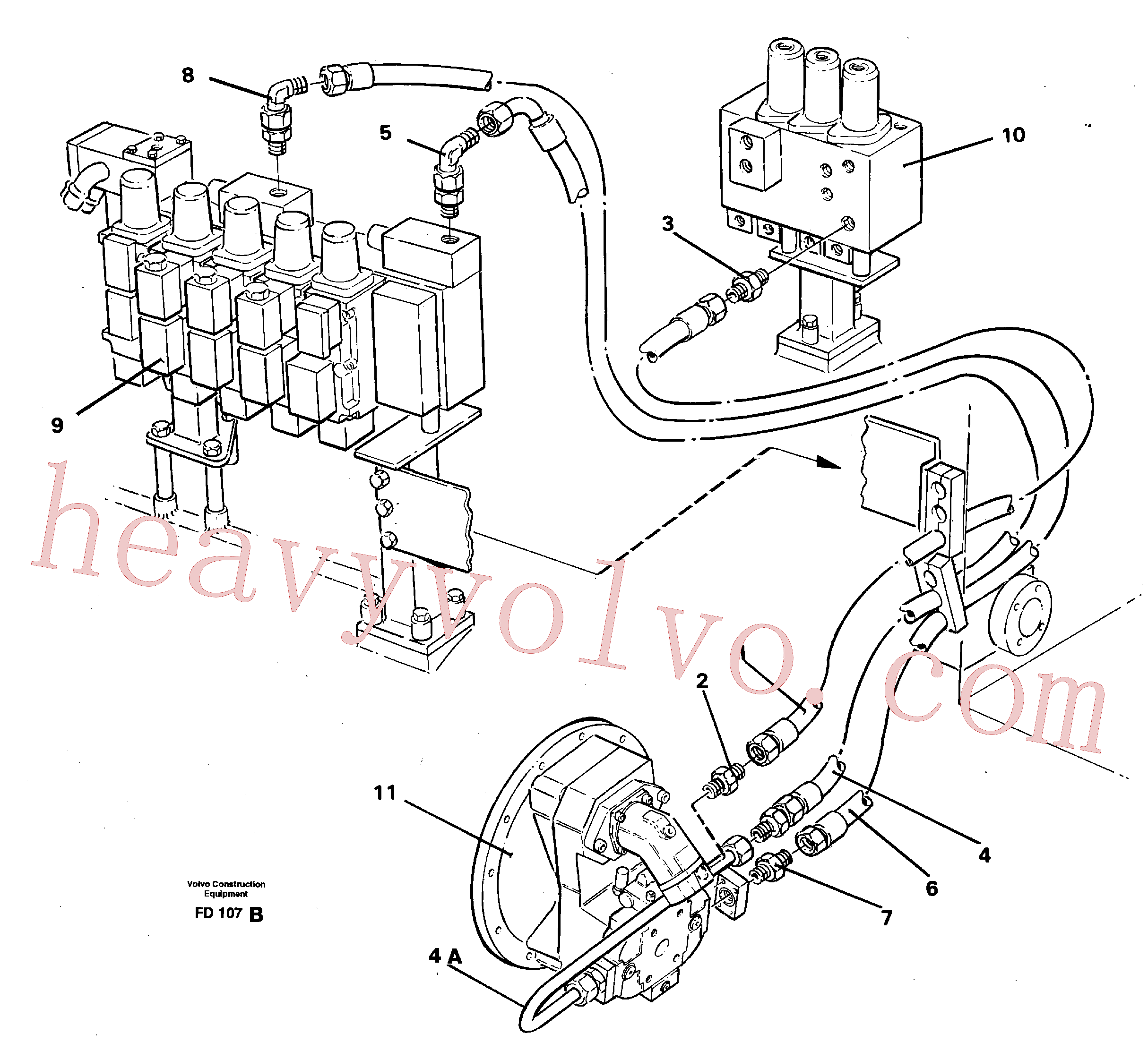 Volvo Assembly VOE14216033 Fitting for sale