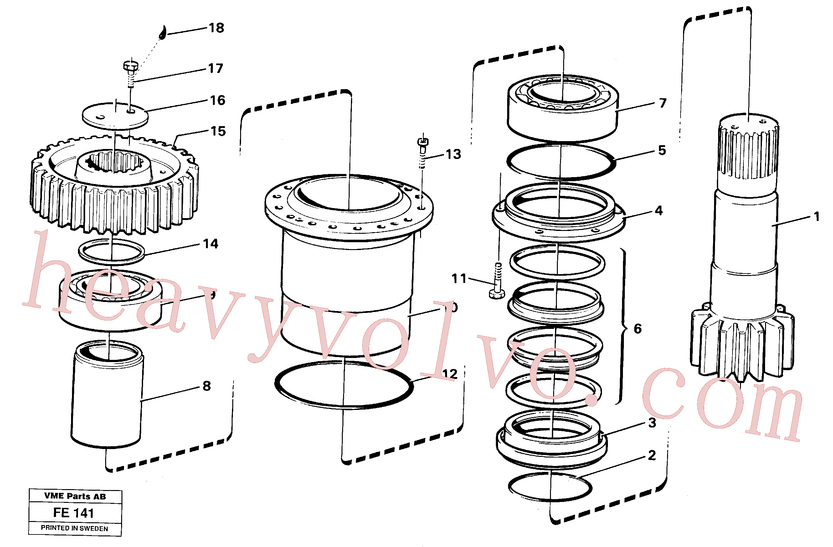 Volvo Assembly VOE14236024 Spacer for sale