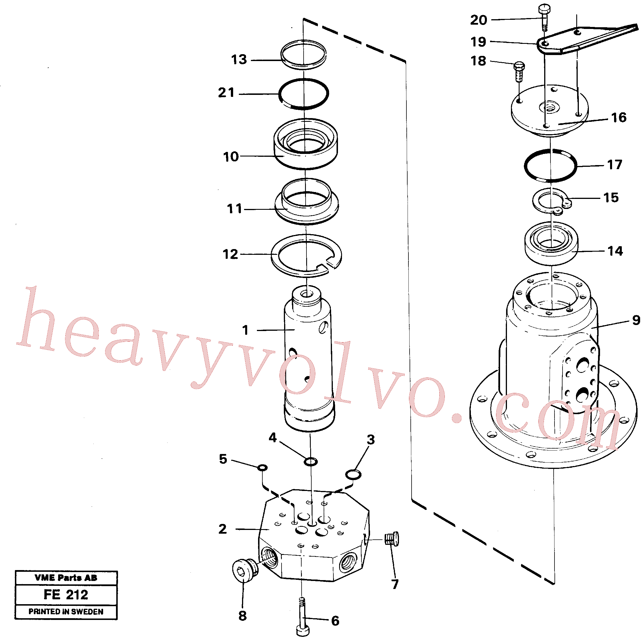 VOE14230084 Housing for Volvo Excavator Parts
