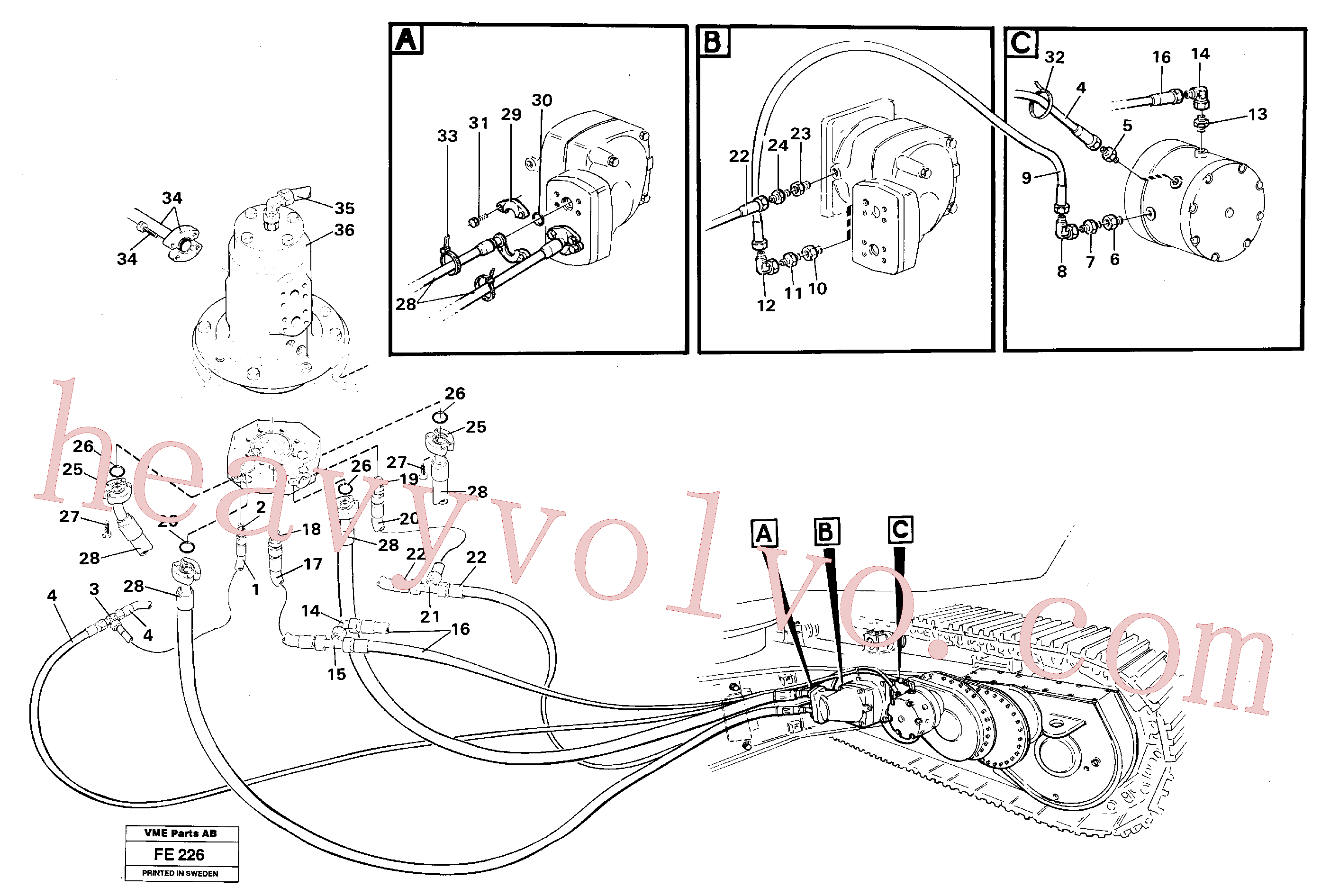 Volvo VOE14012480 Fitting aftermarket part for sale