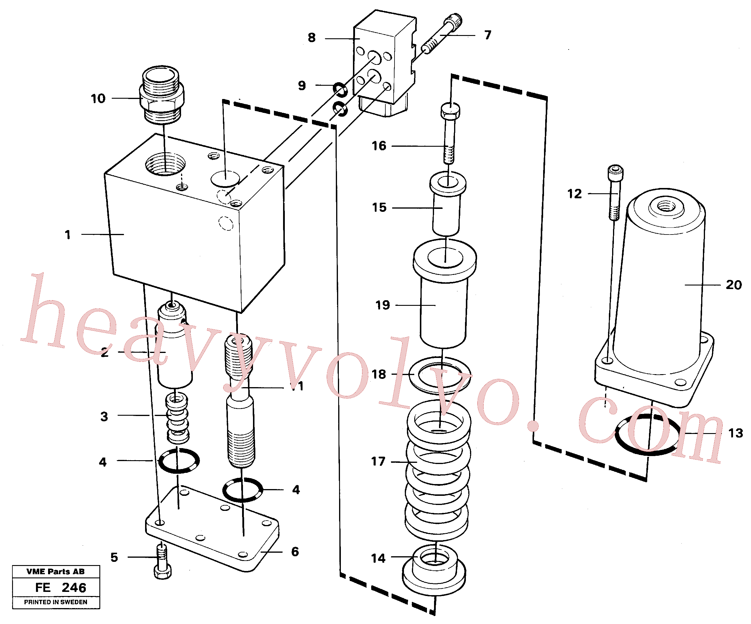 Wholesale VOE14048554 Cover for Volvo Excavator