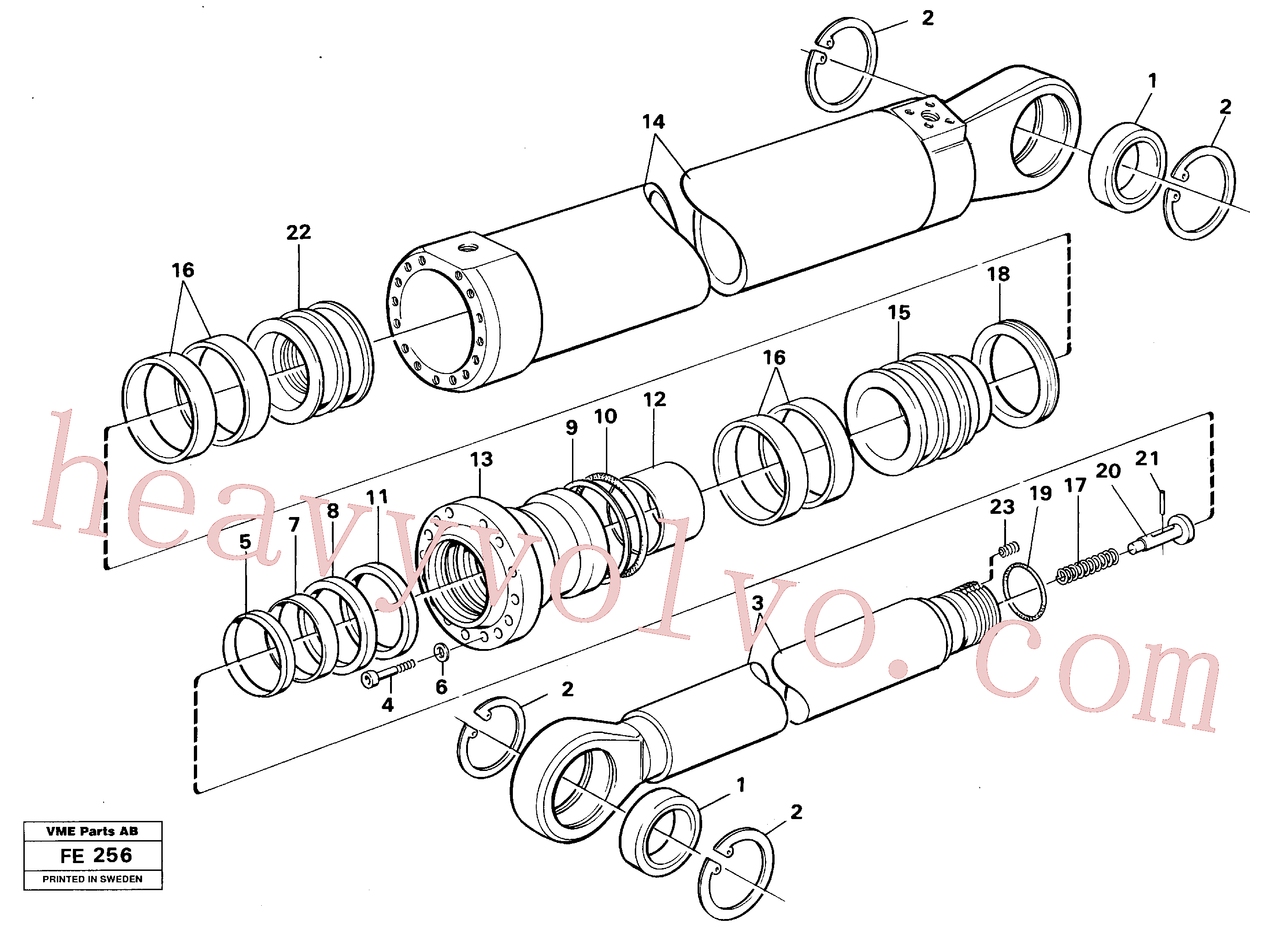 Volvo Assembly VOE14260404 Cylinder for sale