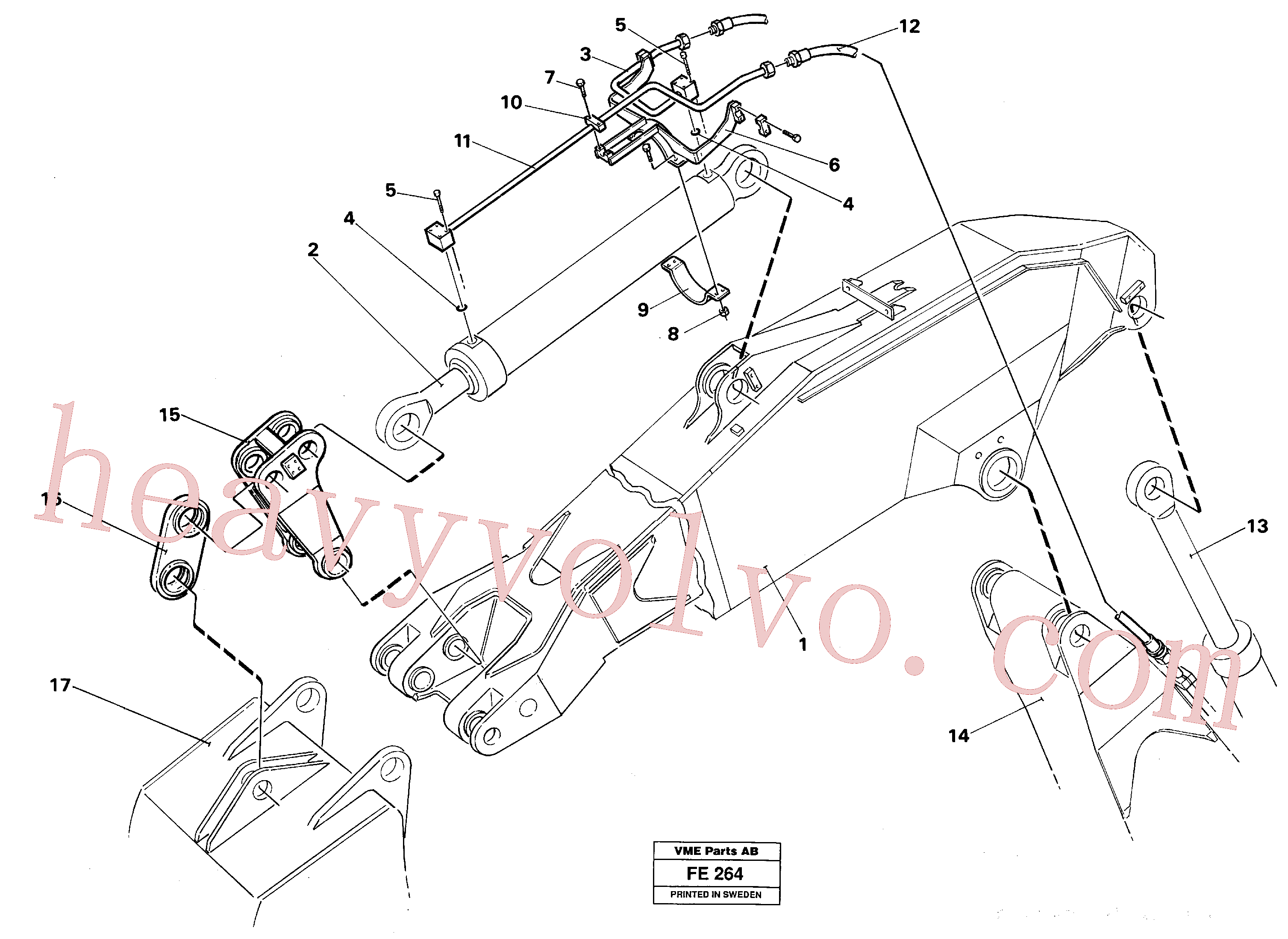 Volvo VOE14055374 Tube Assembly aftermarket part for sale