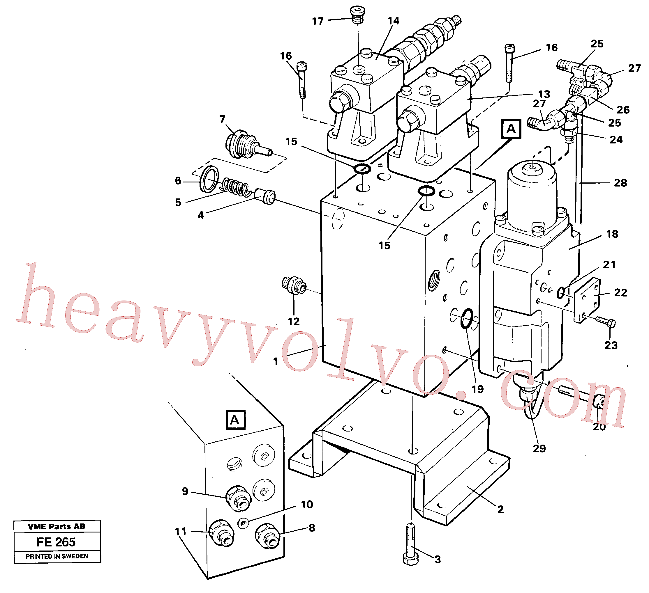 Volvo Assembly VOE14046682 Bracket for sale