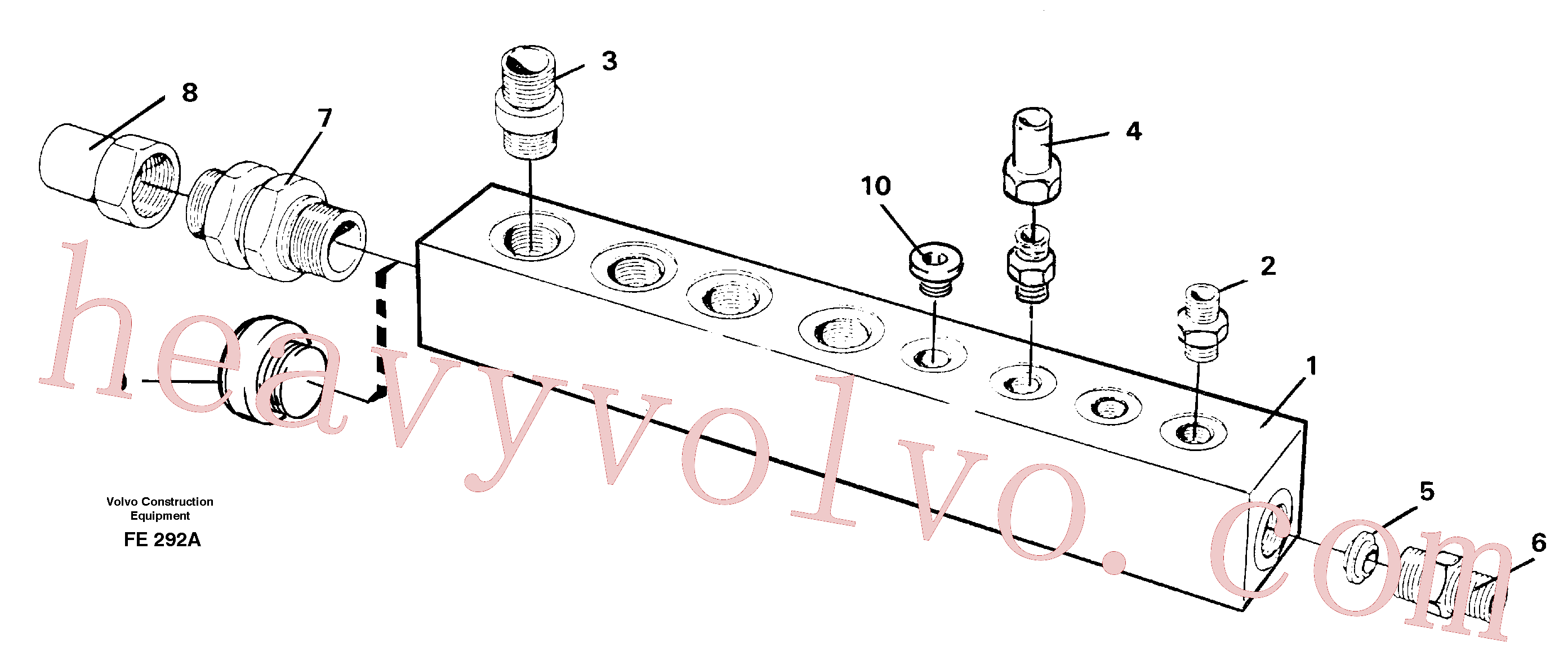VOE14013069 Sealing washer, Gasket for Volvo Excavator Parts