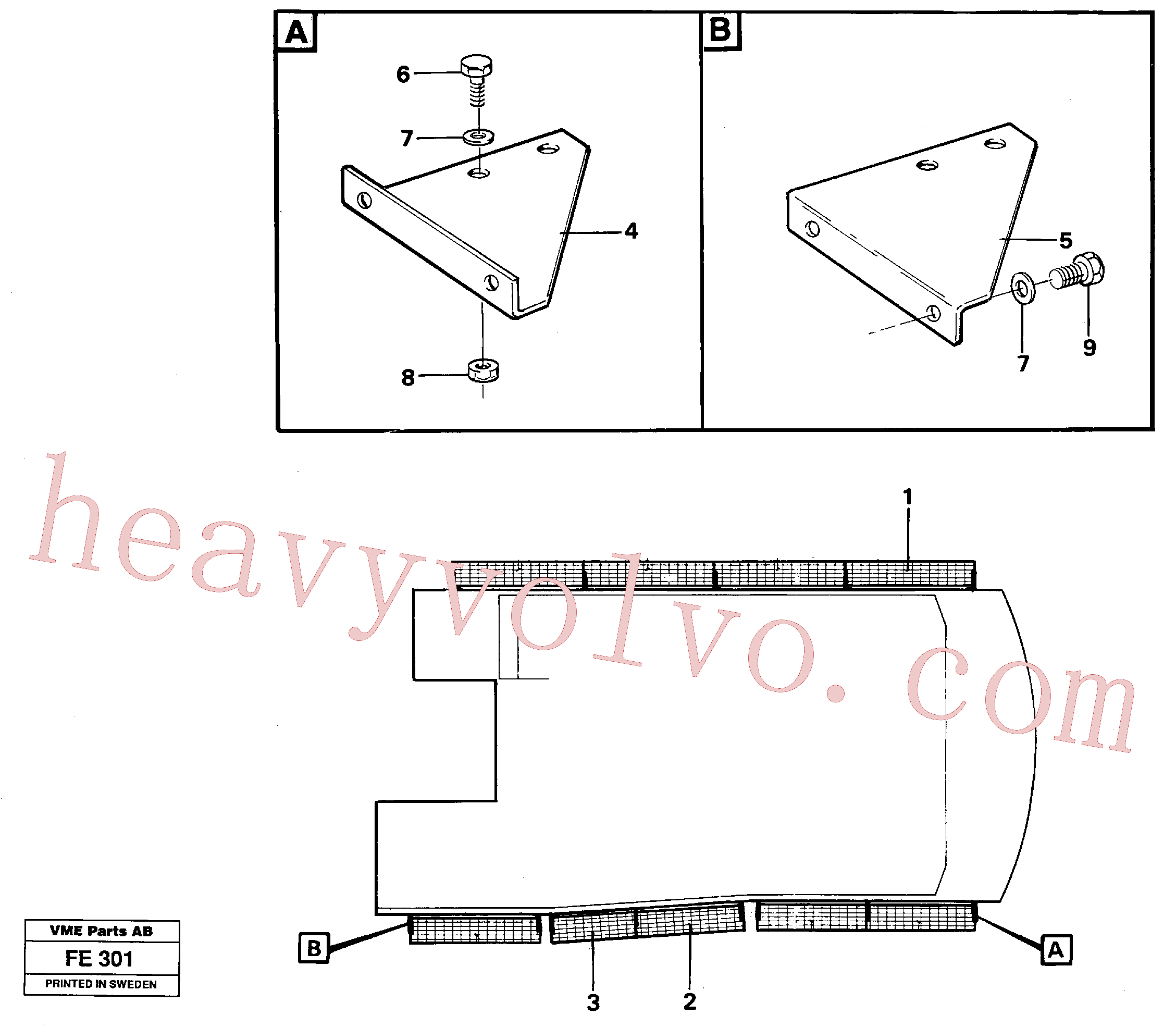 Volvo VOE14024218 Duckboard aftermarket part for sale