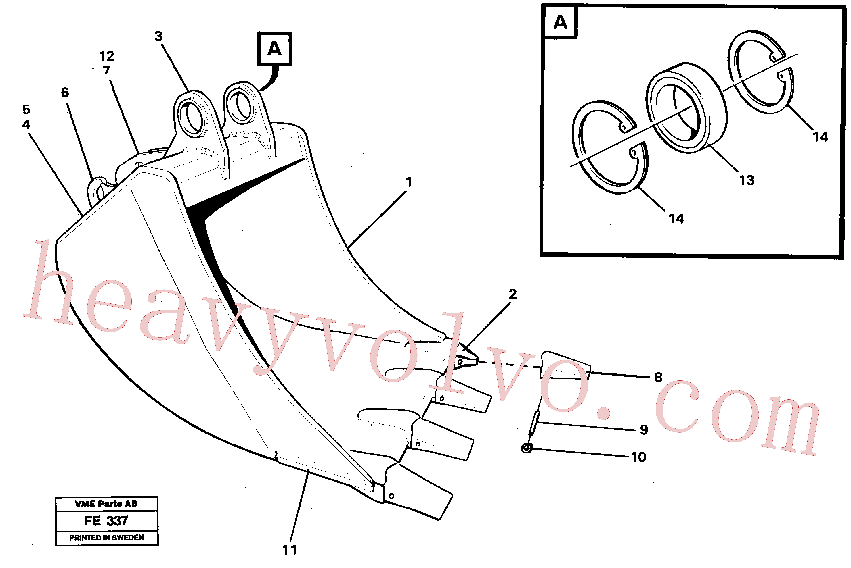 Wholesale VOE14282871 Lug for Volvo Excavator