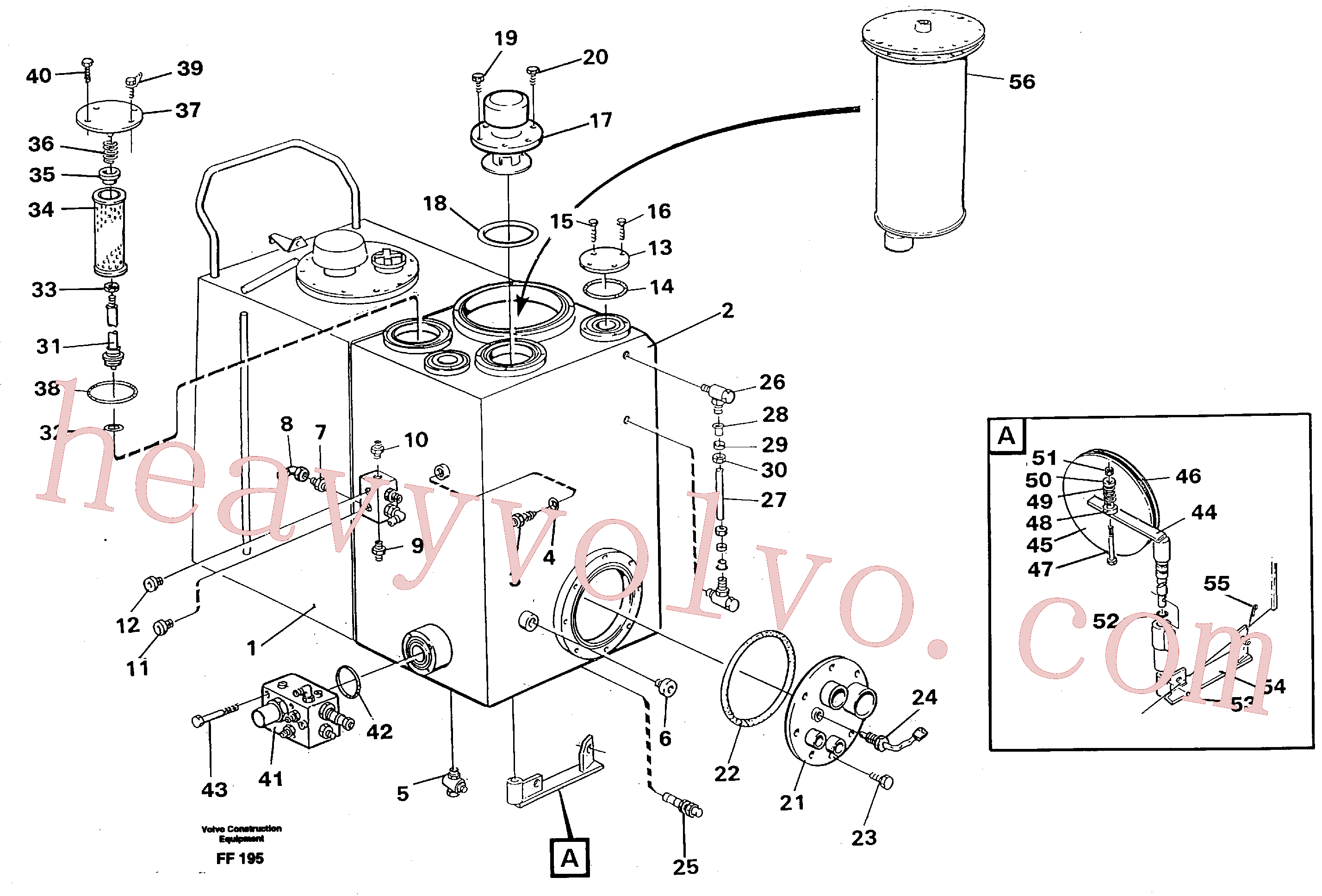 VOE14012329 O-ring for Volvo Excavator Parts