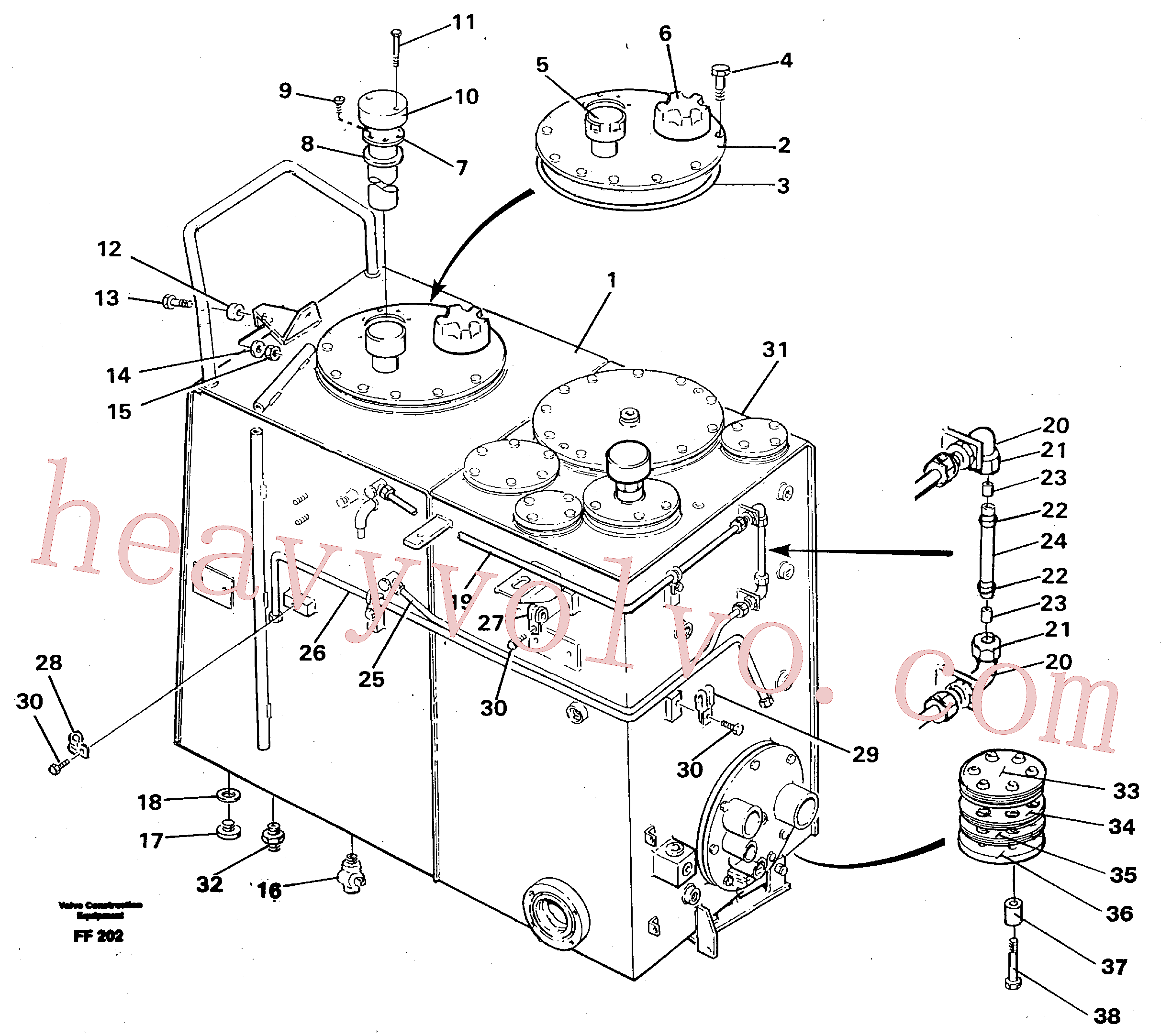 Wholesale VOE14013852 Clamp for Volvo Excavator