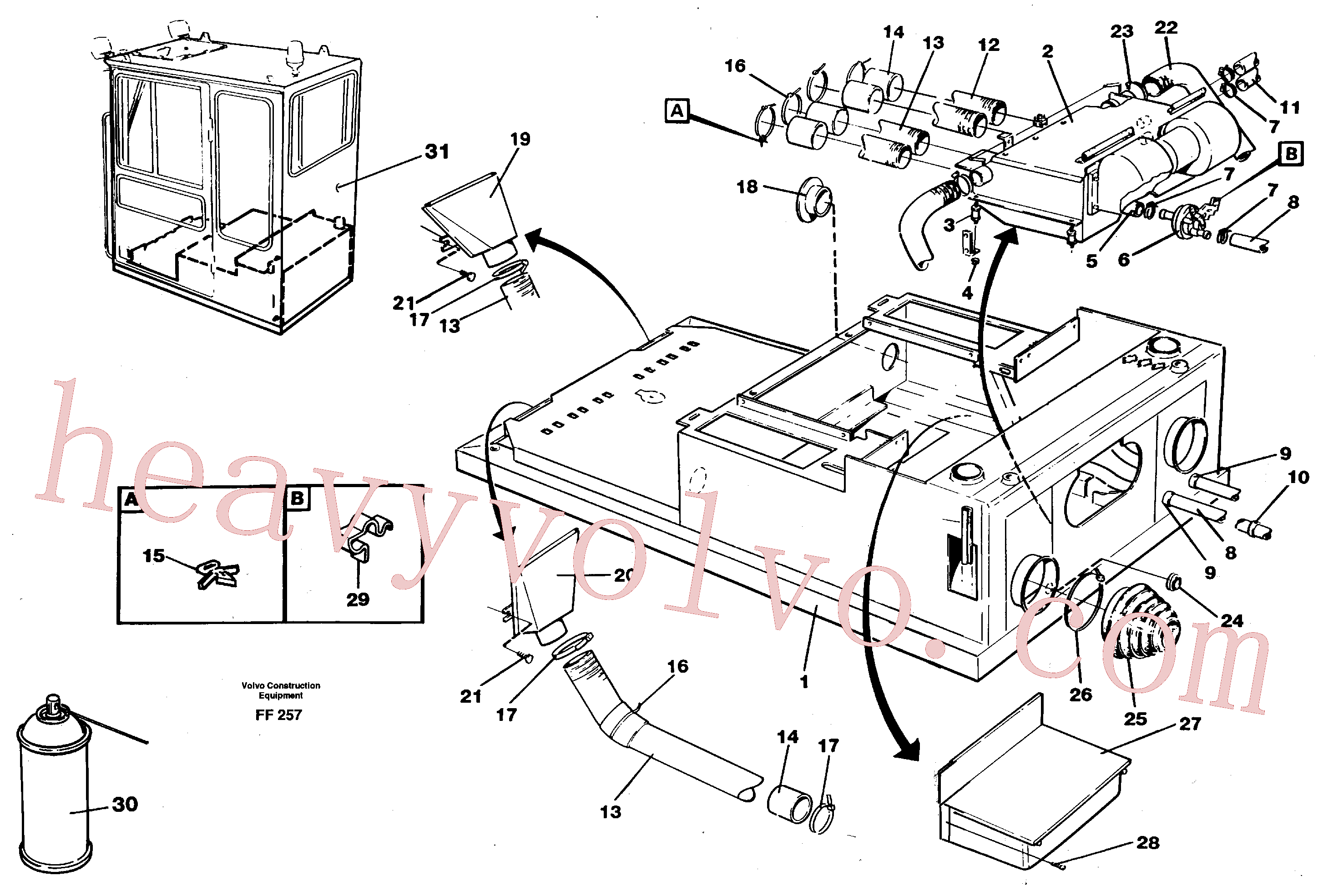 China Made VOE13946501 Screw parts for Volvo Excavator