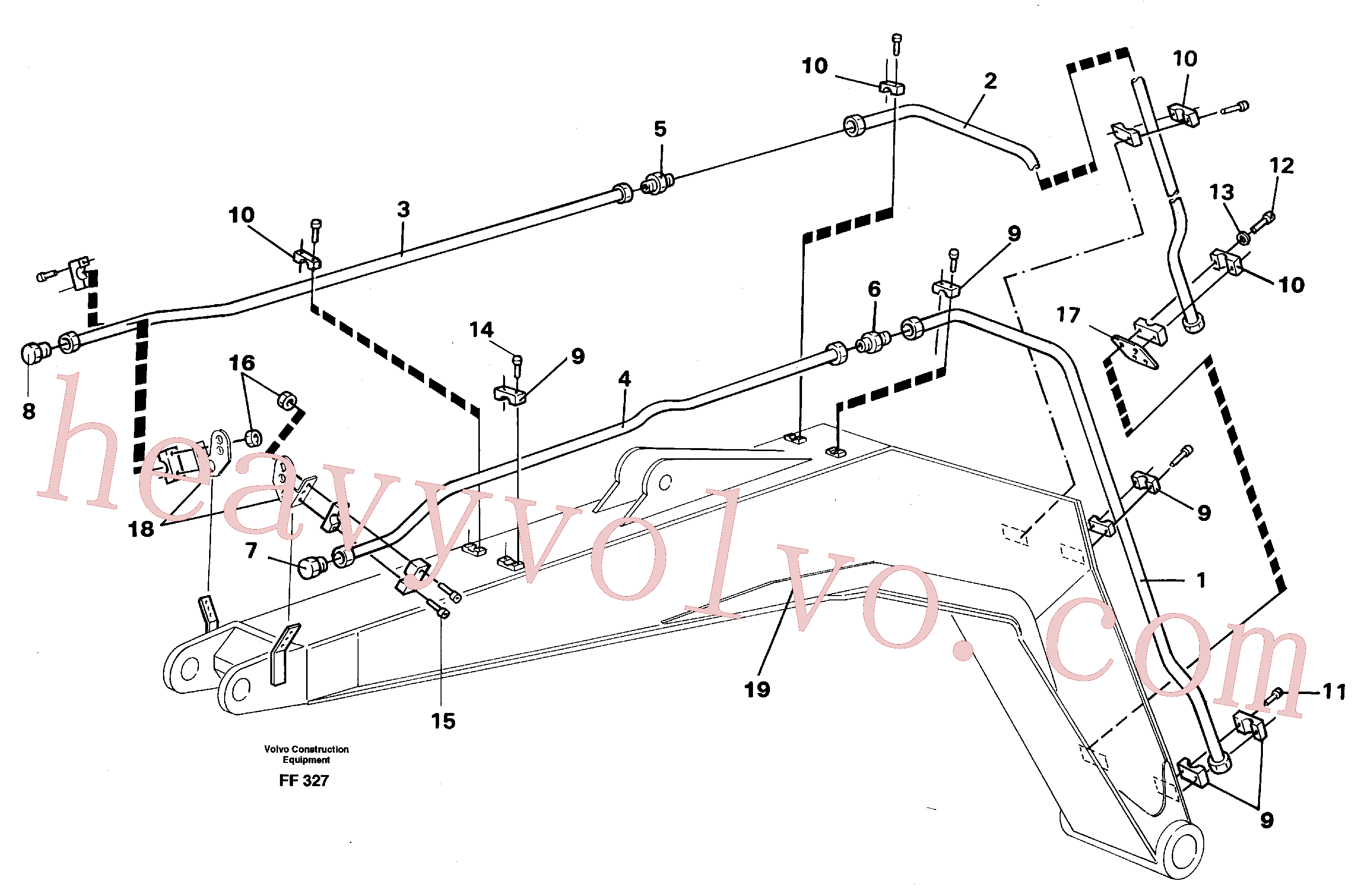 Volvo VOE14253360 Hammer hydraulics aftermarket part for sale