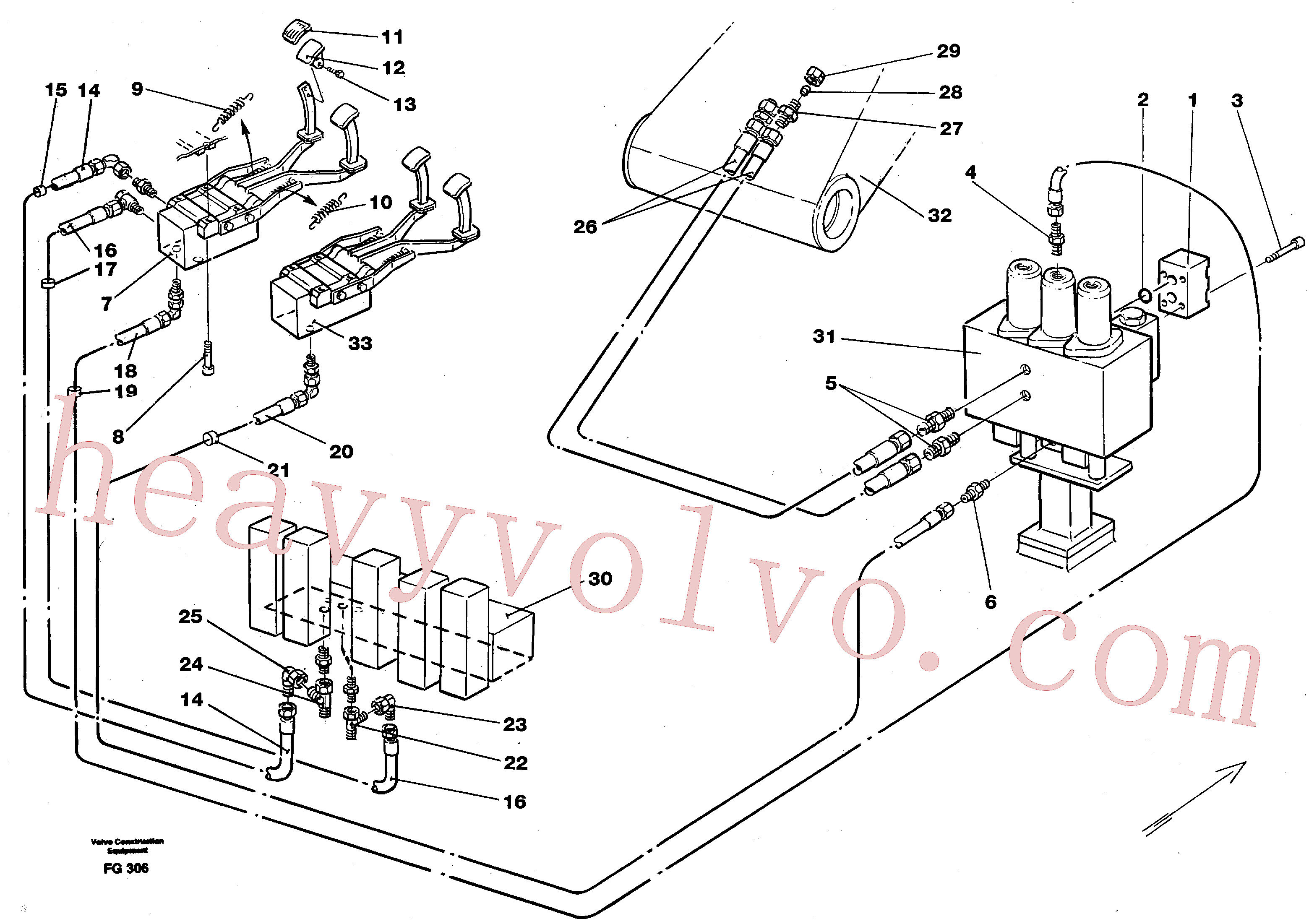 China Made VOE14213153 Marking strip parts for Volvo Excavator