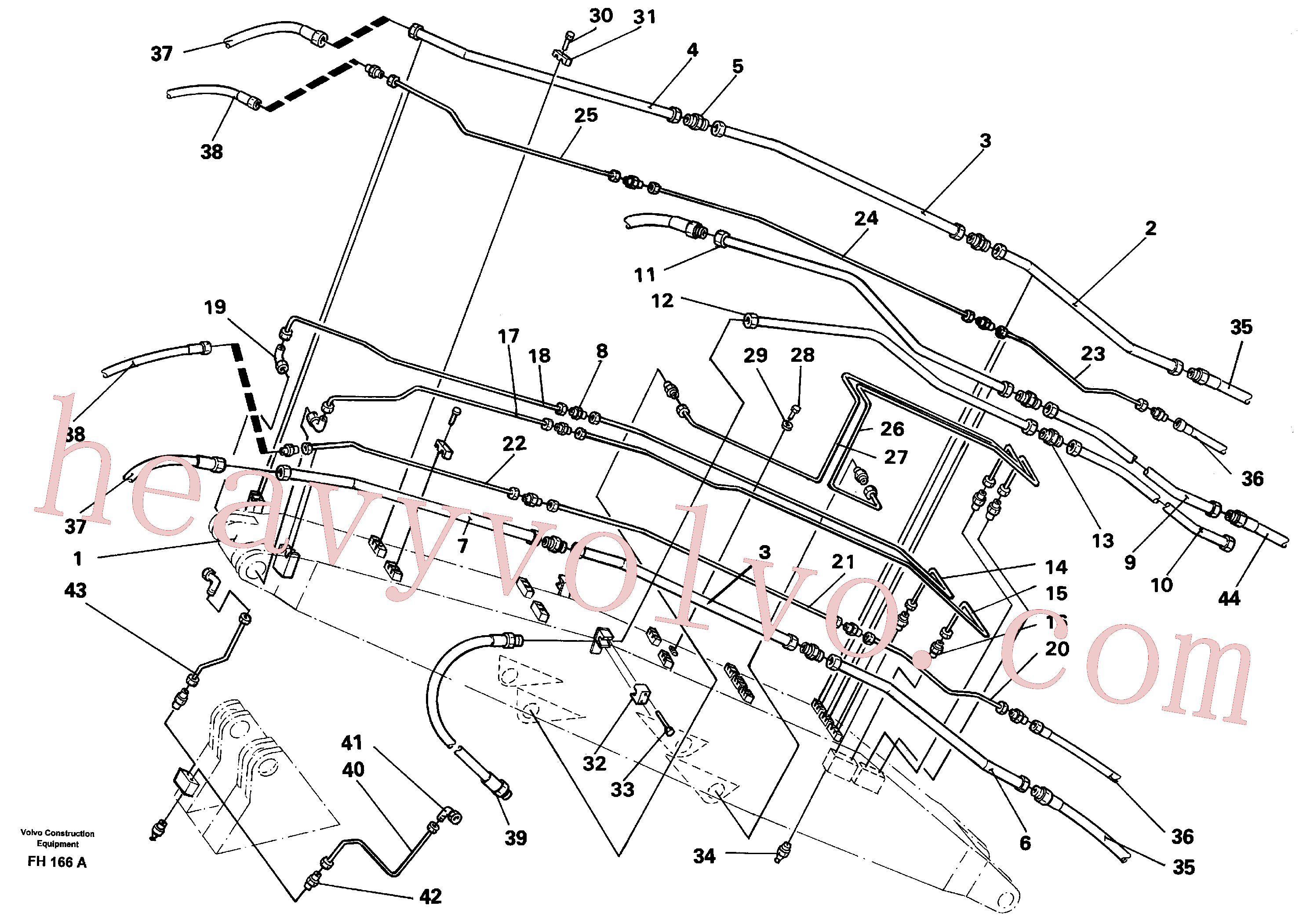 Volvo VOE14243724 Tube Assembly aftermarket part for sale