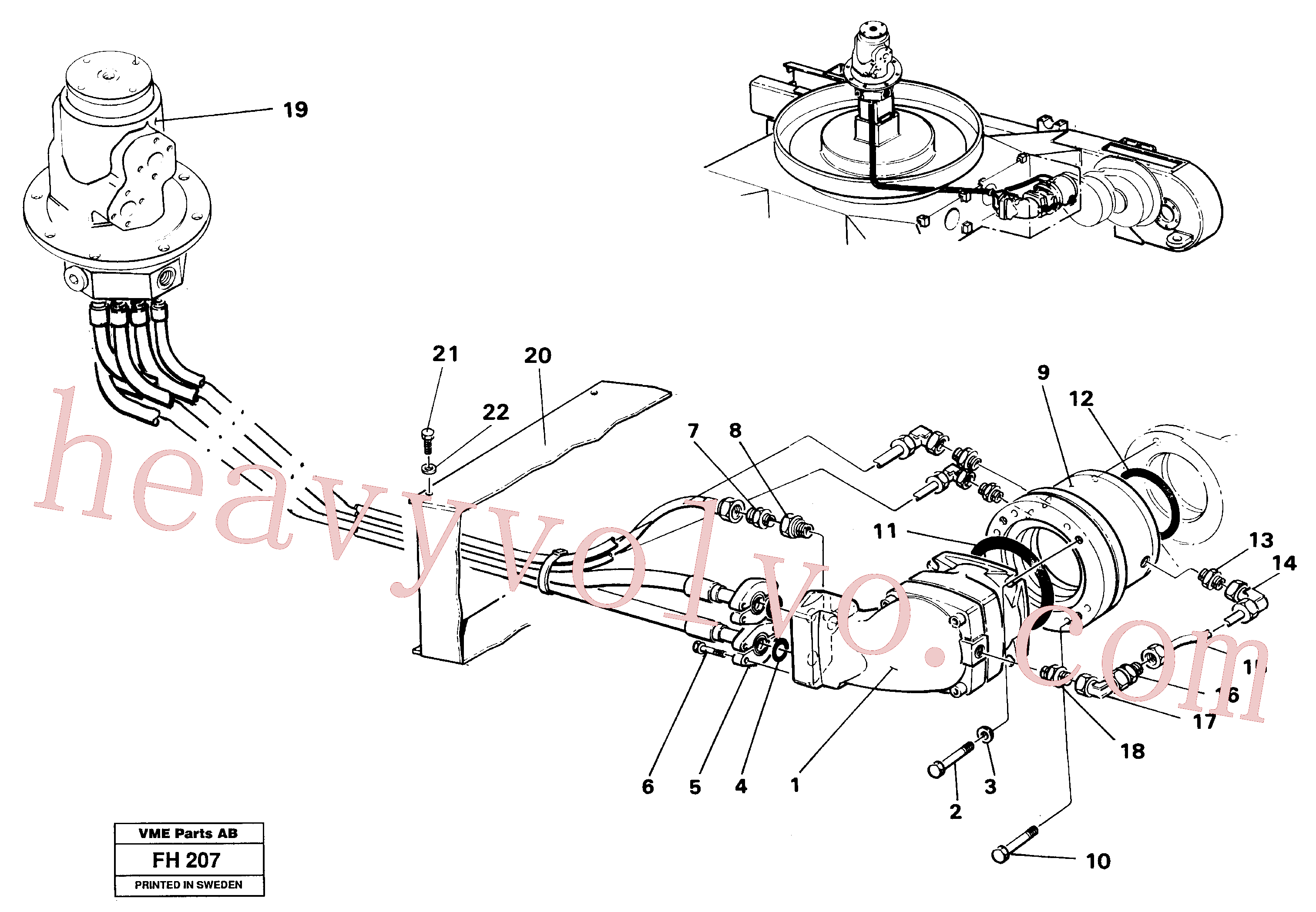 Volvo VOE14211876 Hydraulic motor aftermarket part for sale
