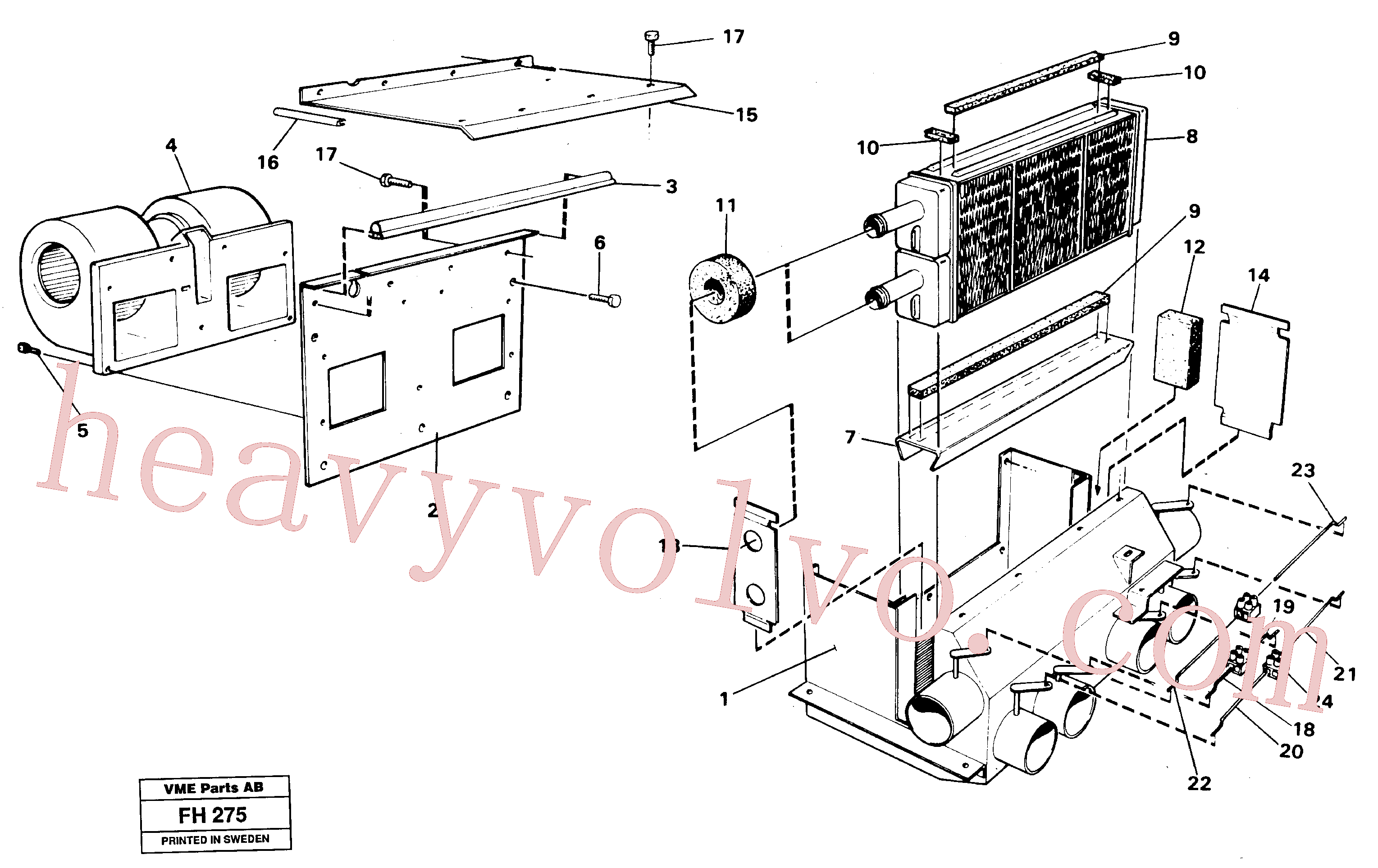 China Made VOE13946501 Screw parts for Volvo Excavator