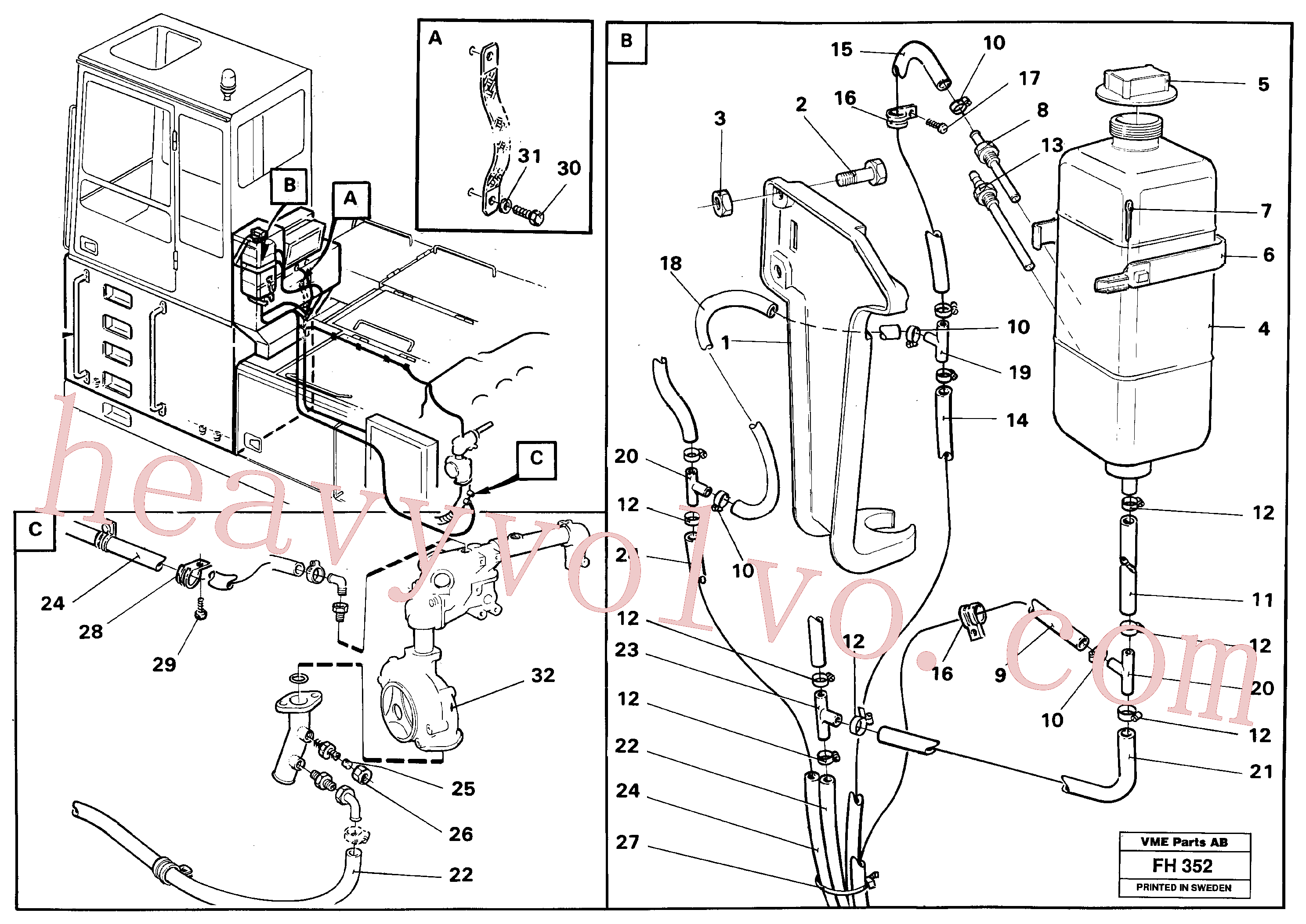 Volvo Assembly VOE14248472 Hose for sale