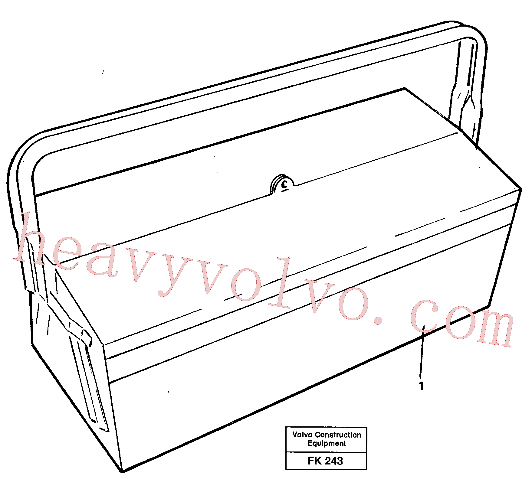 VOE14013366 Pipe wrench for Volvo Excavator spare