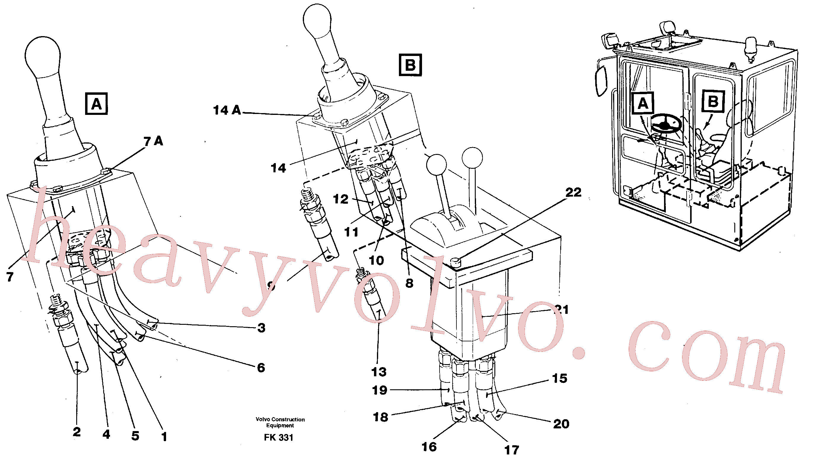 Volvo excavator part VOE14213131 Marking strip for sale