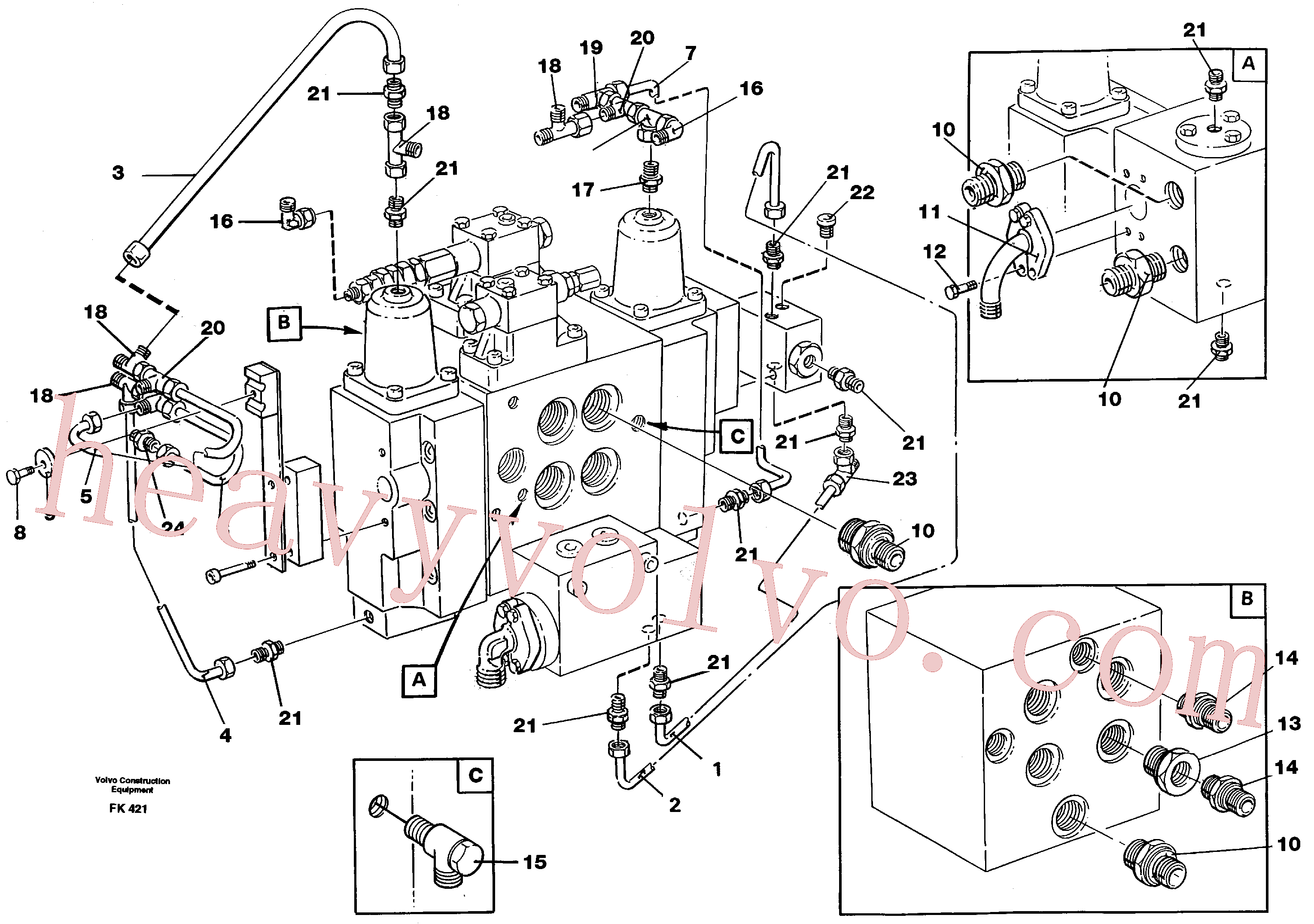 Volvo VOE14254954 Tube Assembly aftermarket part for sale