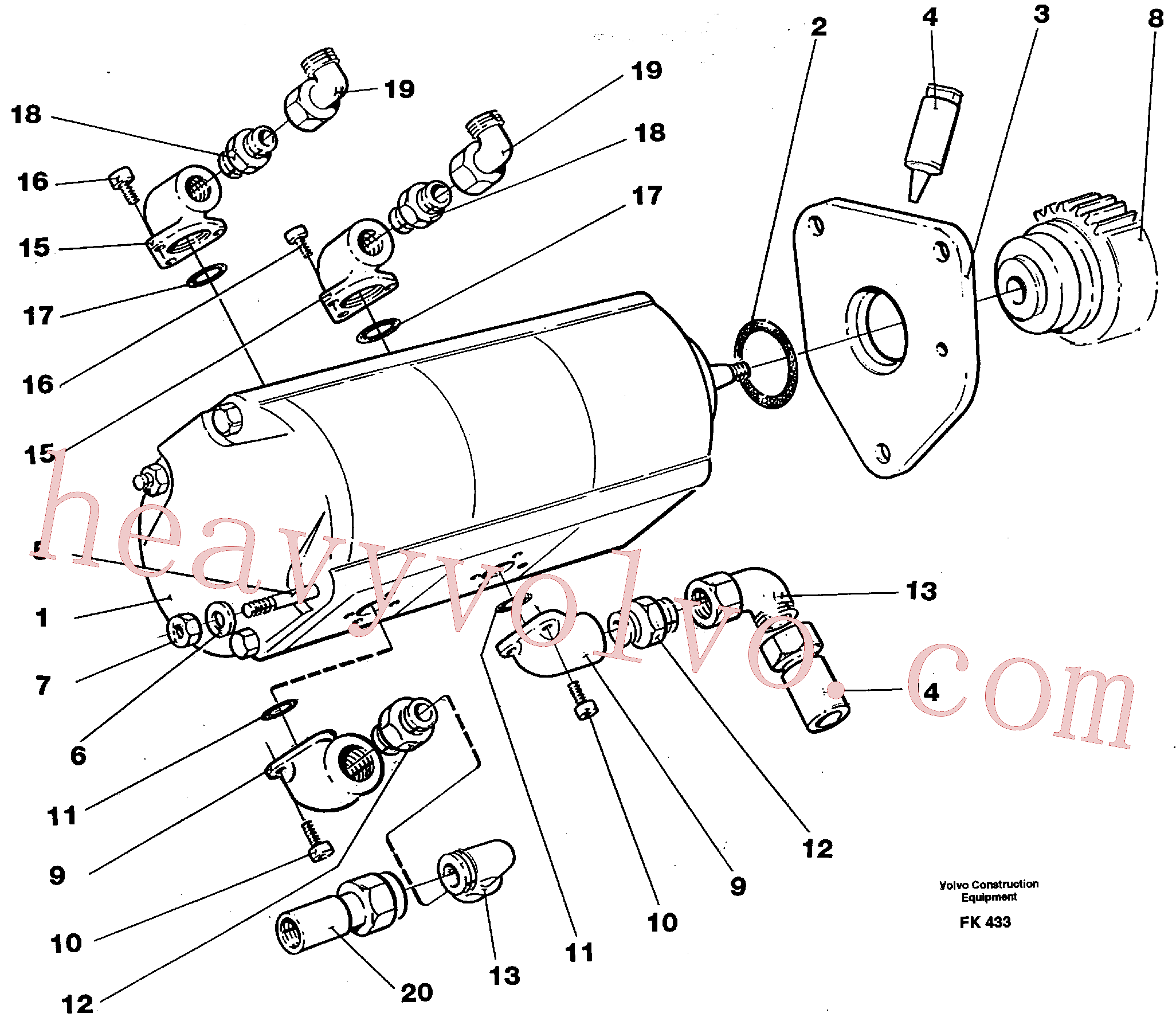Wholesale VOE14046699 Tube Assembly for Volvo Excavator