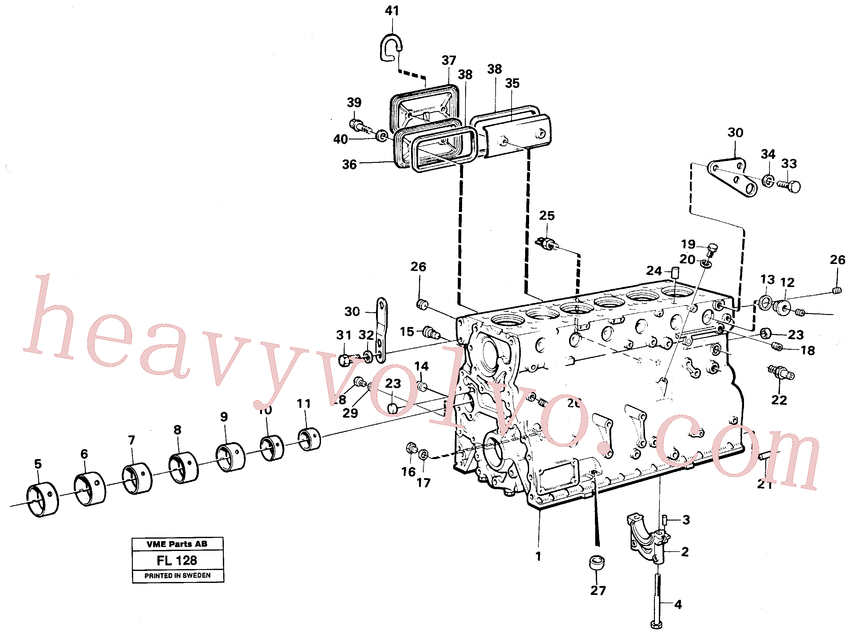 Wholesale VOE955562 Hexagon screw for Volvo Excavator