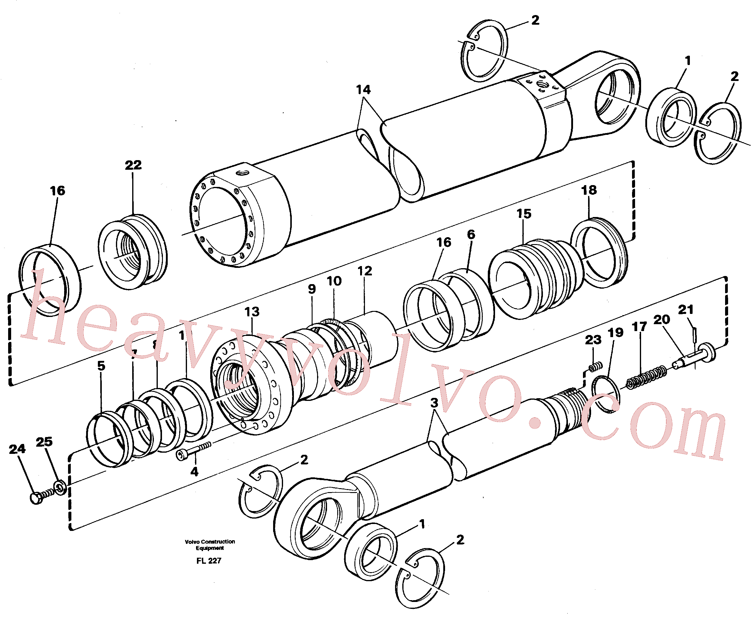 Volvo VOE14346168 Piston aftermarket part for sale