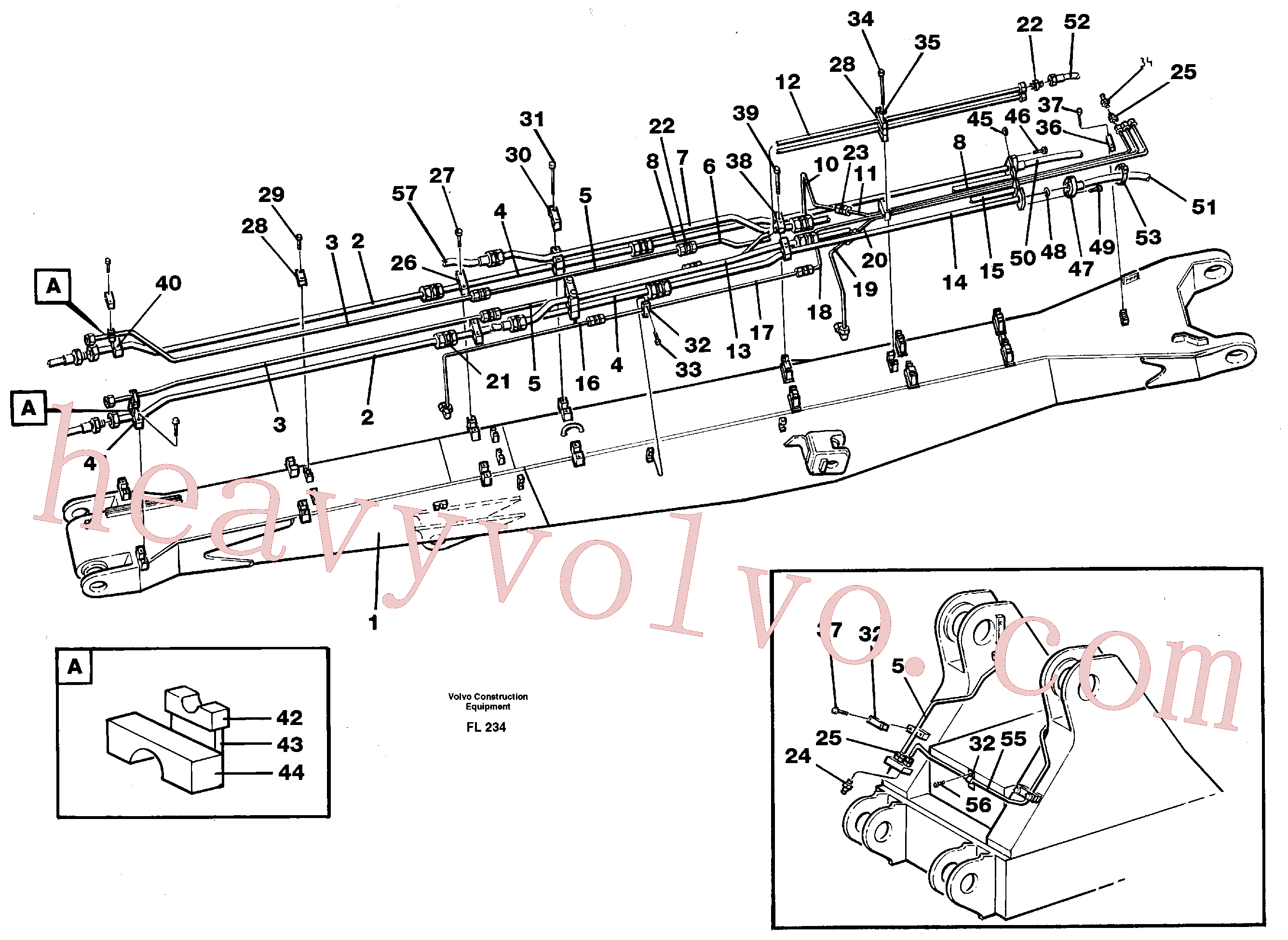 Volvo Assembly VOE14242545 Tube Assembly for sale