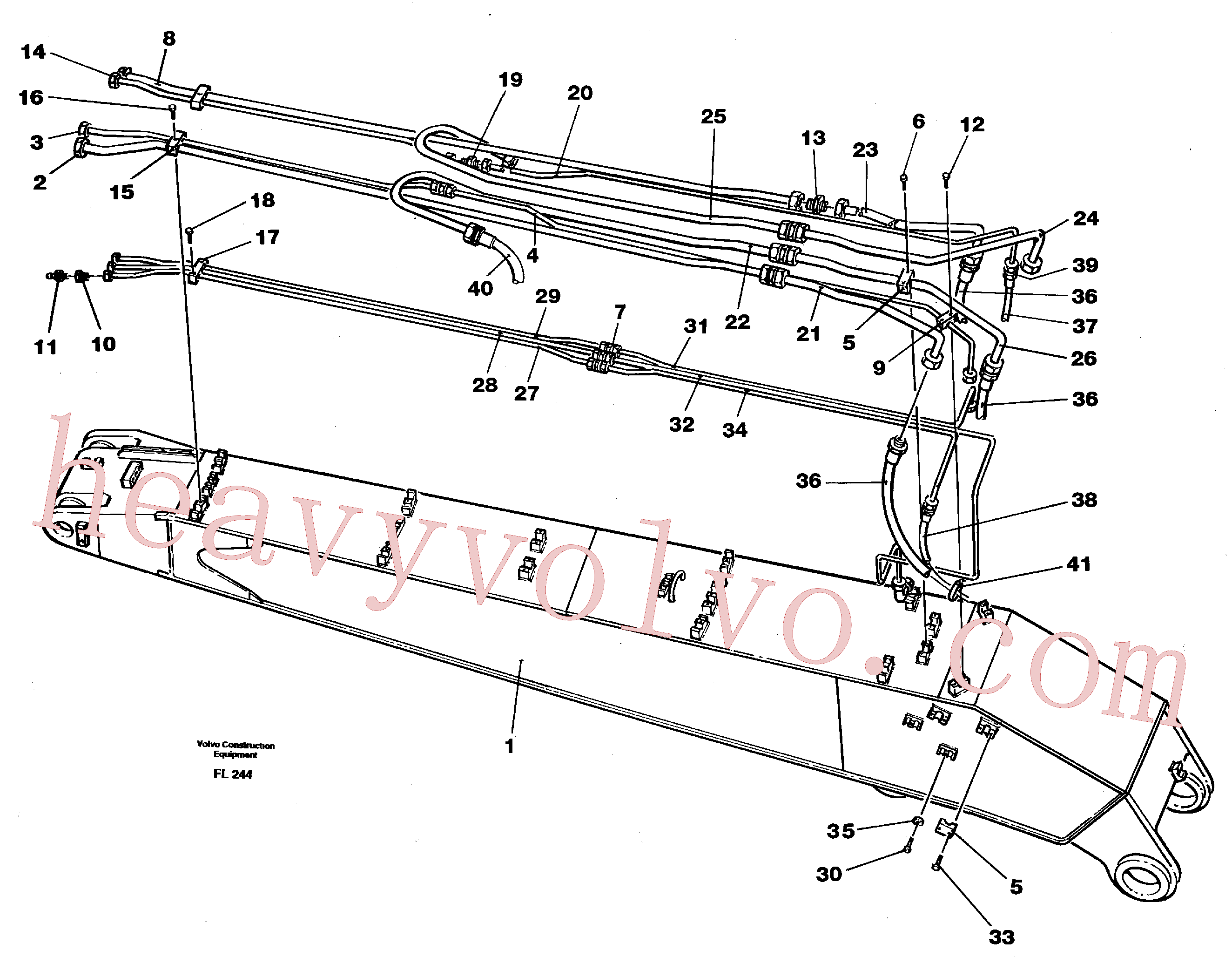 Volvo VOE14246903 Tube Assembly aftermarket part for sale