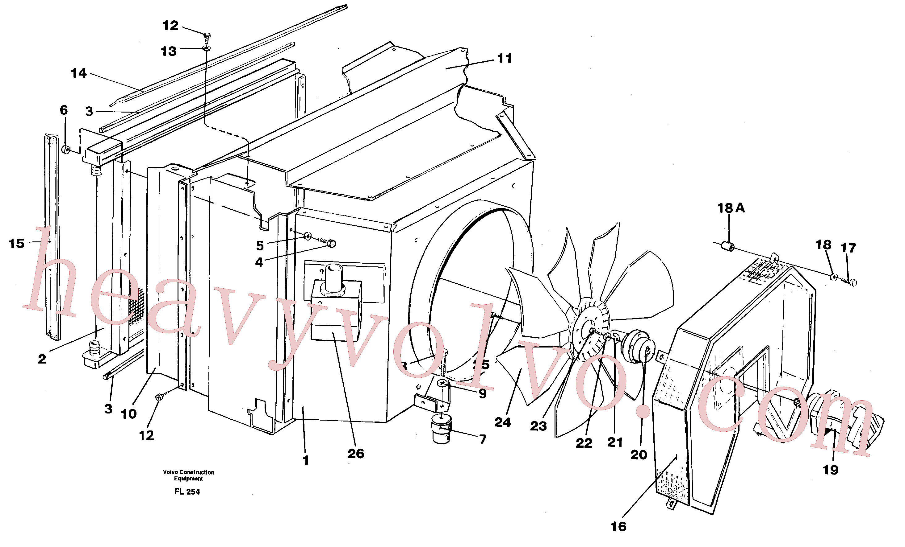 Volvo Assembly VOE14254221 Rubber cushion for sale