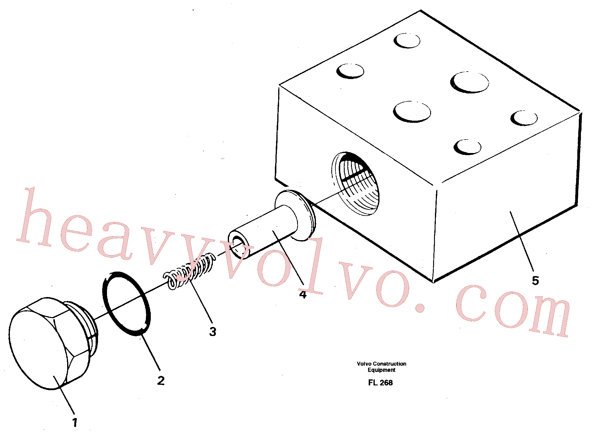 VOE14233688 Housing for Volvo Excavator Parts
