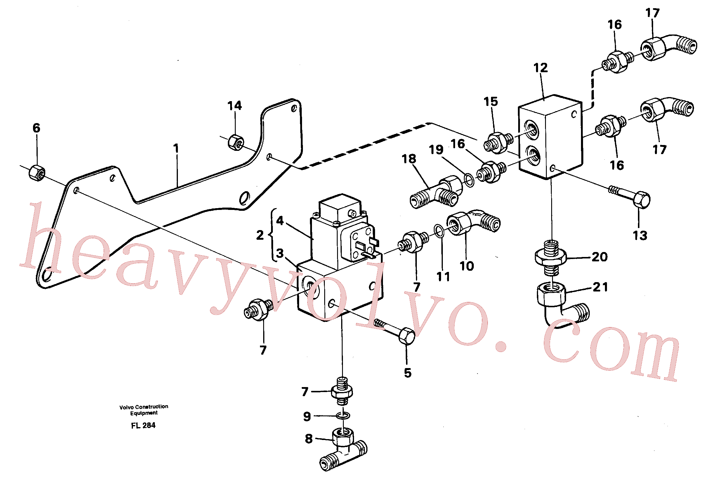 Volvo Assembly VOE14254331 Proportional valve for sale