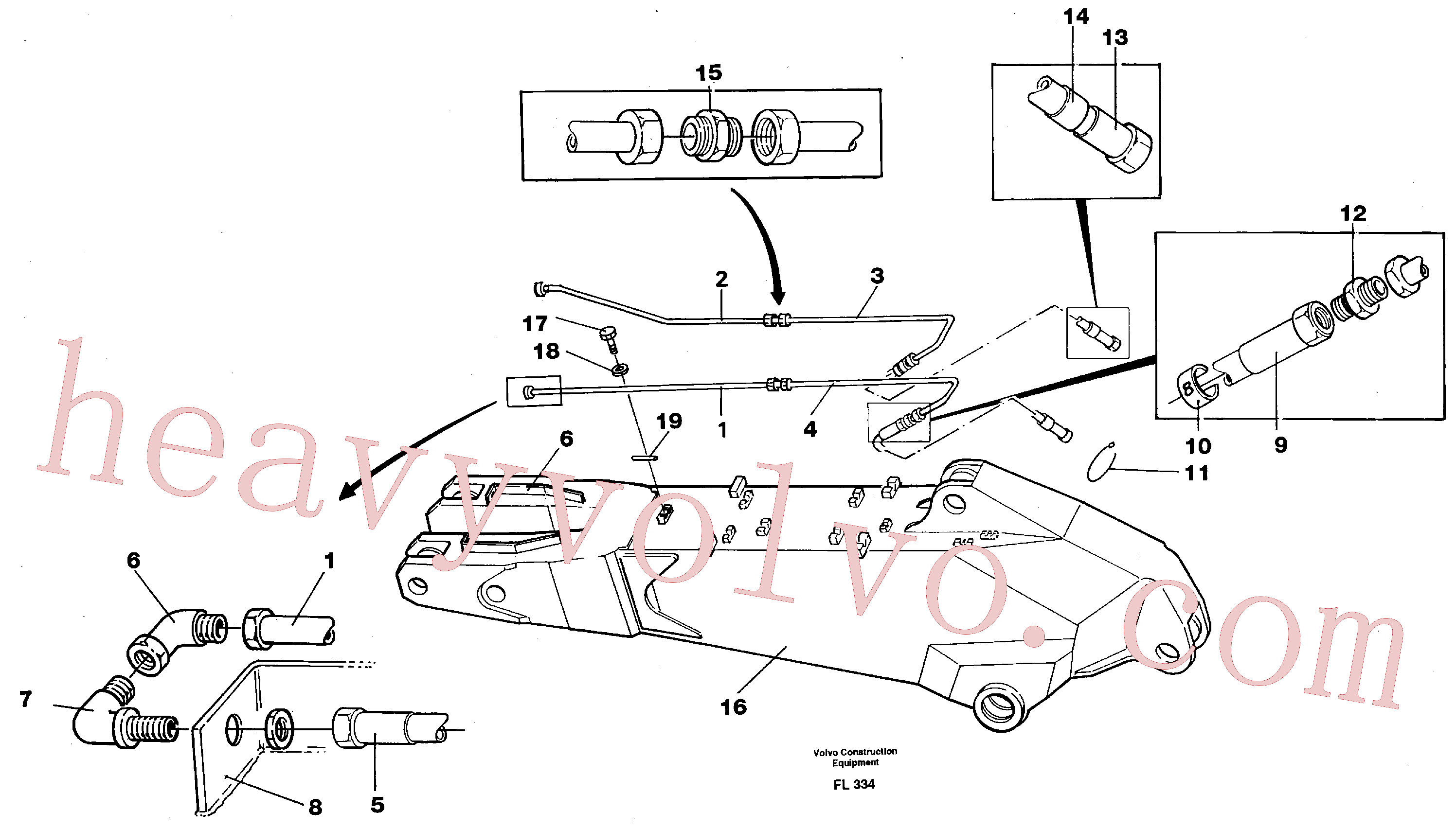 Volvo Assembly VOE14256616 Eqpt Hydraulics for sale
