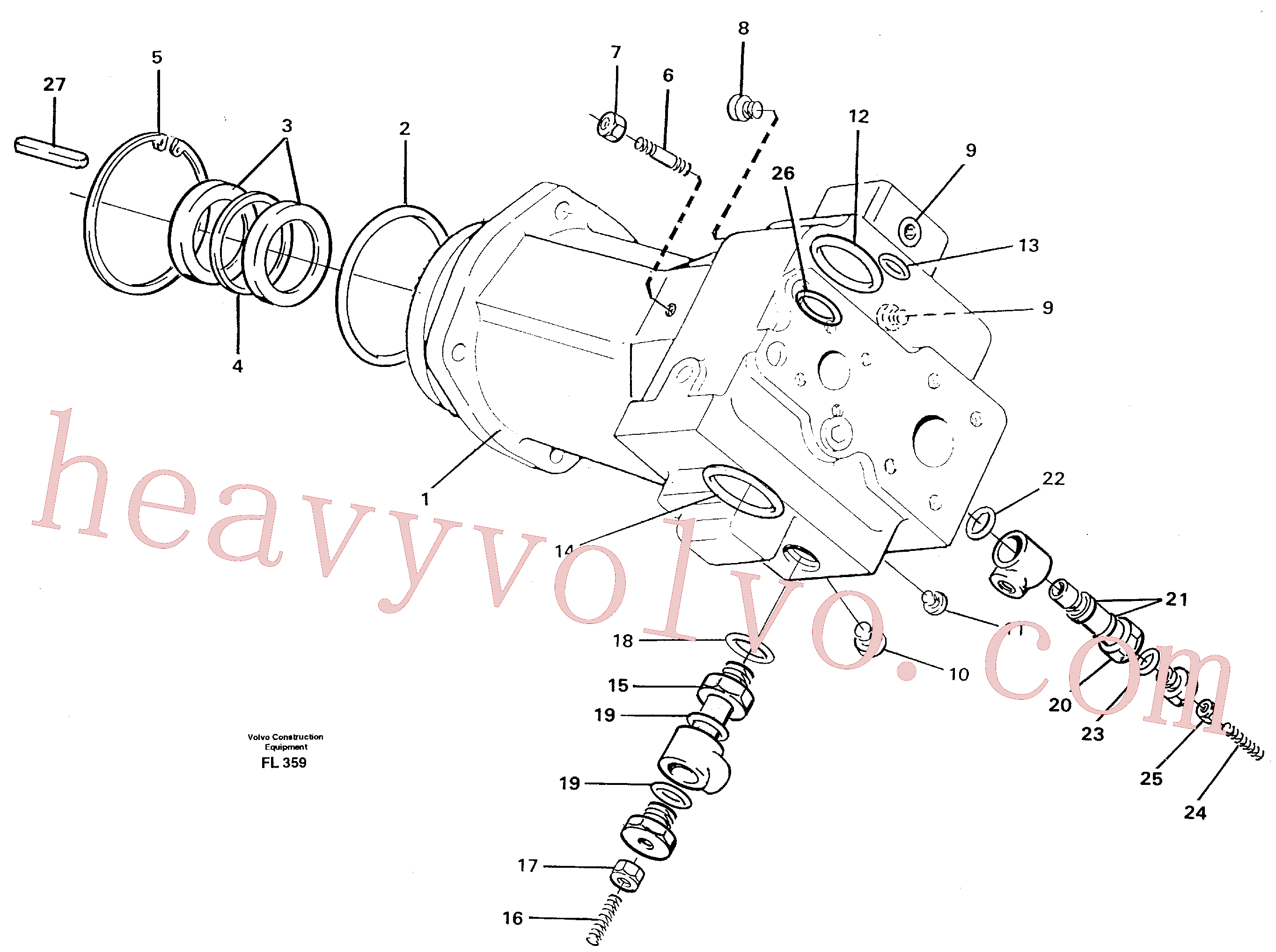 Wholesale VOE11702164 Control valve for Volvo Excavator