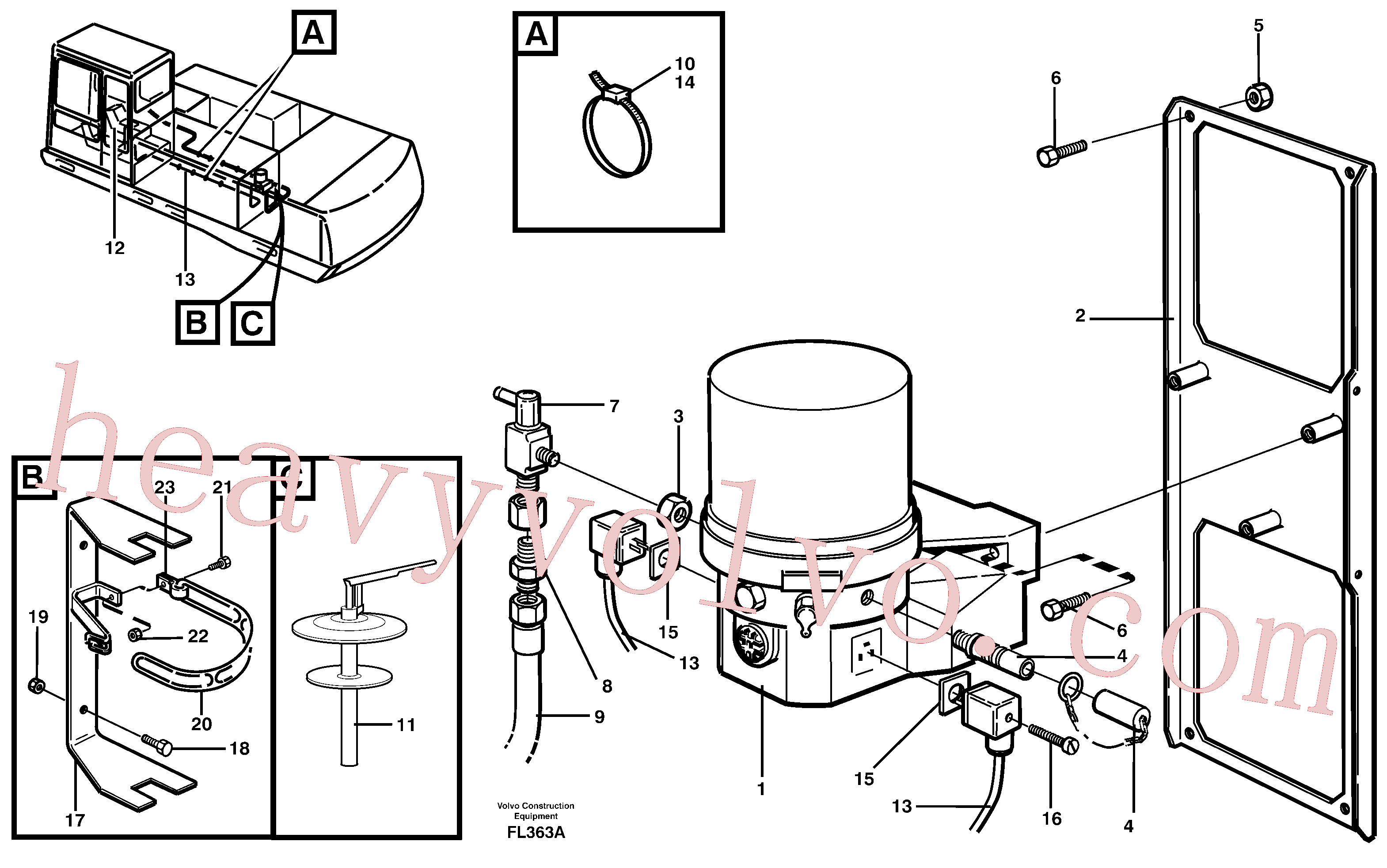 Wholesale VOE14267775 Adapter for Volvo Excavator