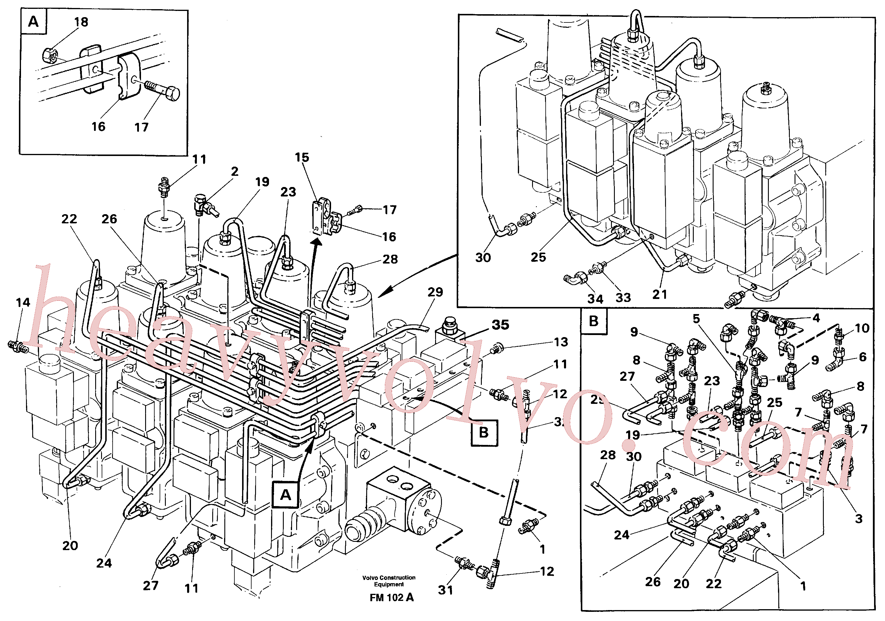 Volvo Assembly VOE14216050 Fitting for sale